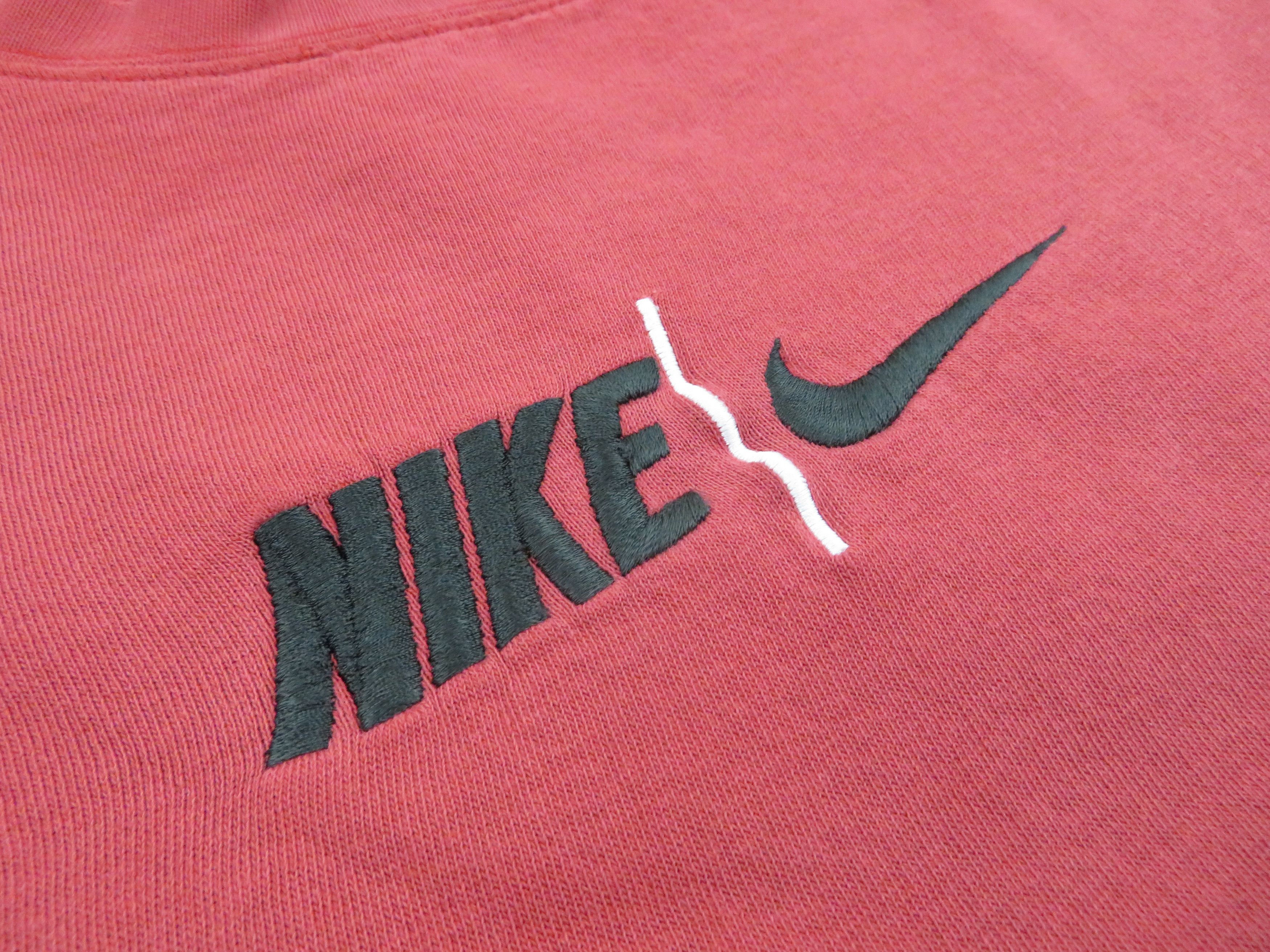 Nike × Supreme × Travis Scott 90s Nike Center Swoosh Embroidered Logo Crewneck Sweatshirt Size US XL / EU 56 / 4 - 4 Thumbnail