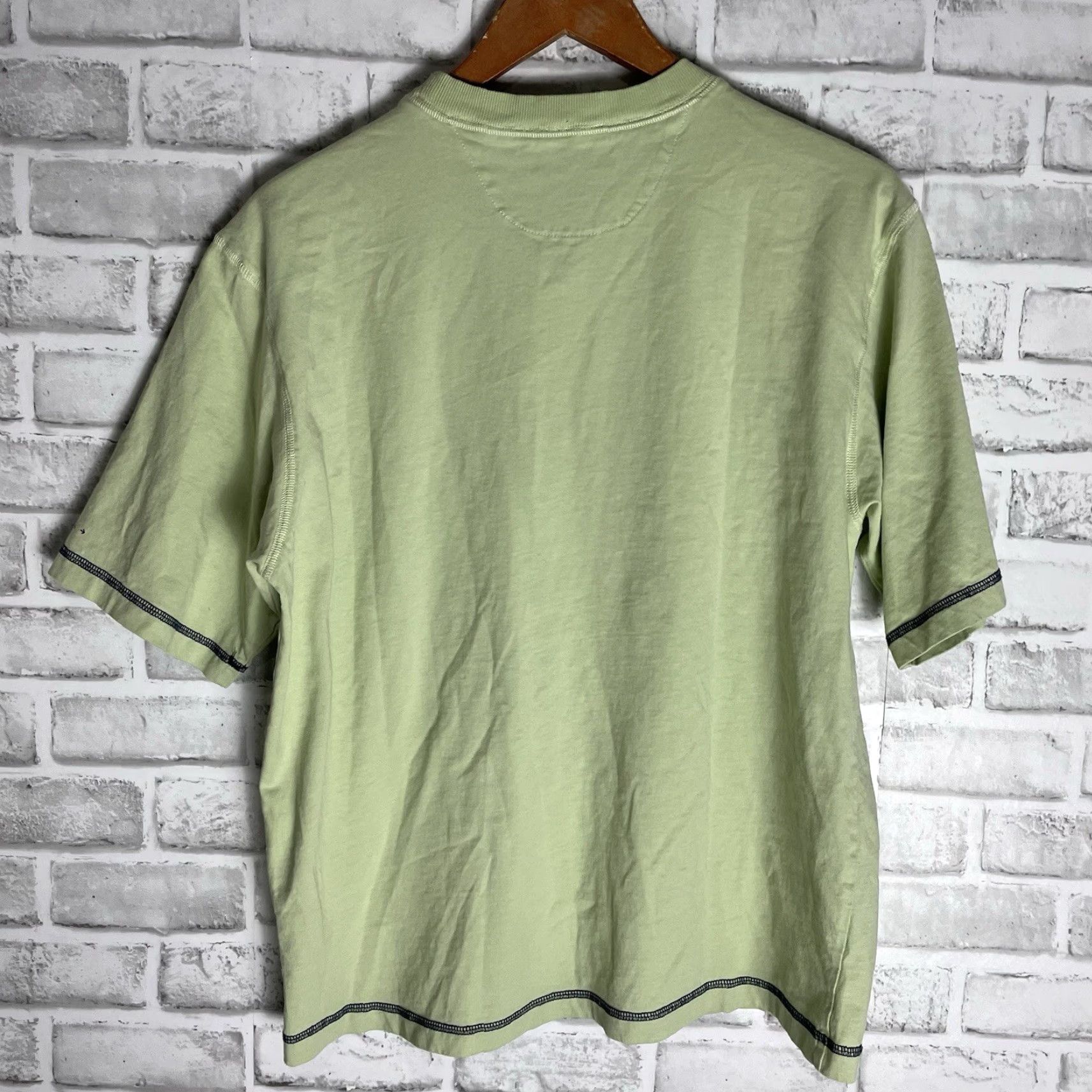 Vintage Cloak Tee Shirt Mens Size M Light Green 100% Cotton T-Shirt Green Logo Clothing Size US M / EU 48-50 / 2 - 5 Thumbnail