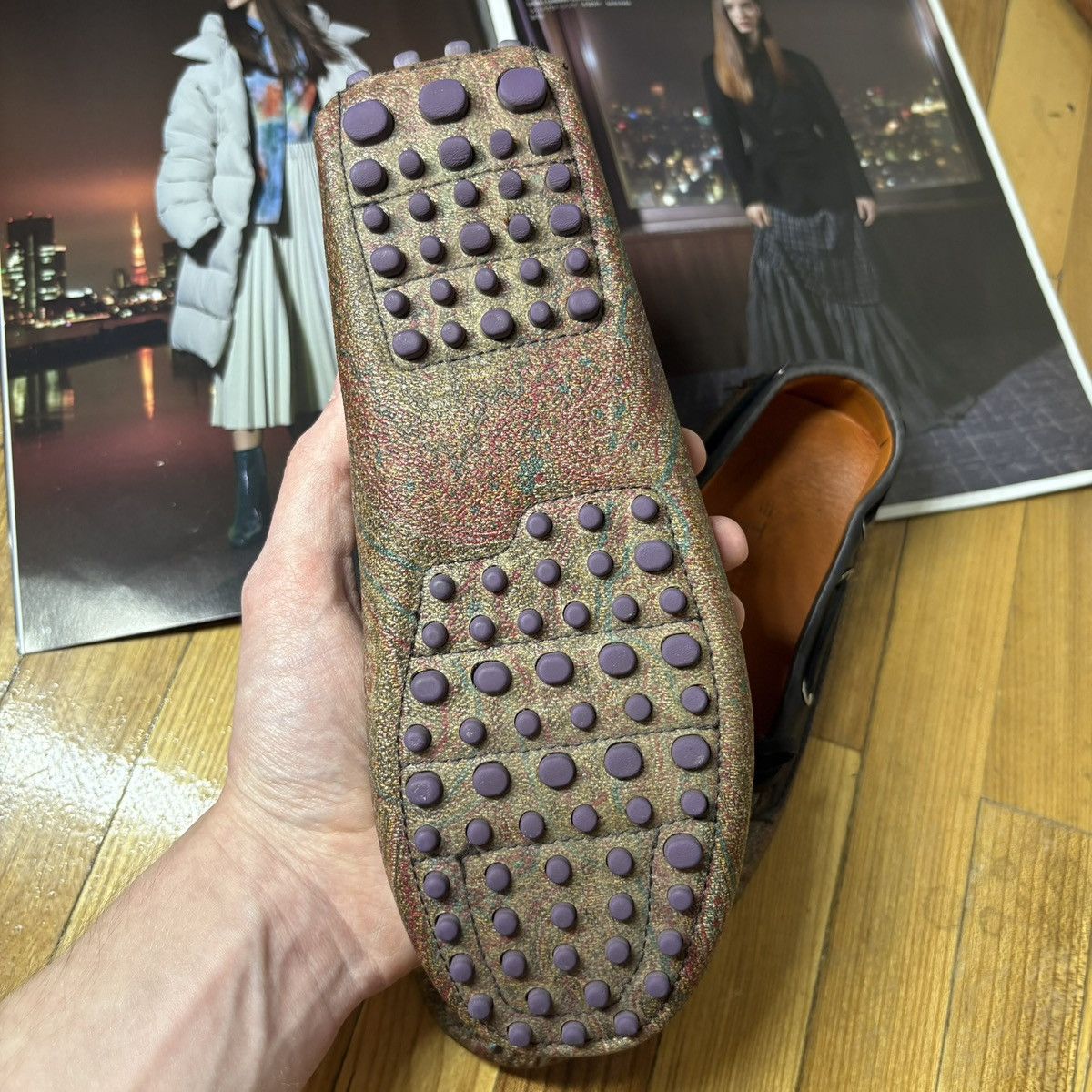 Etro Etro Slip-ons Multicolour Italian Design Shoes Size US 7 / IT 37 - 7 Thumbnail