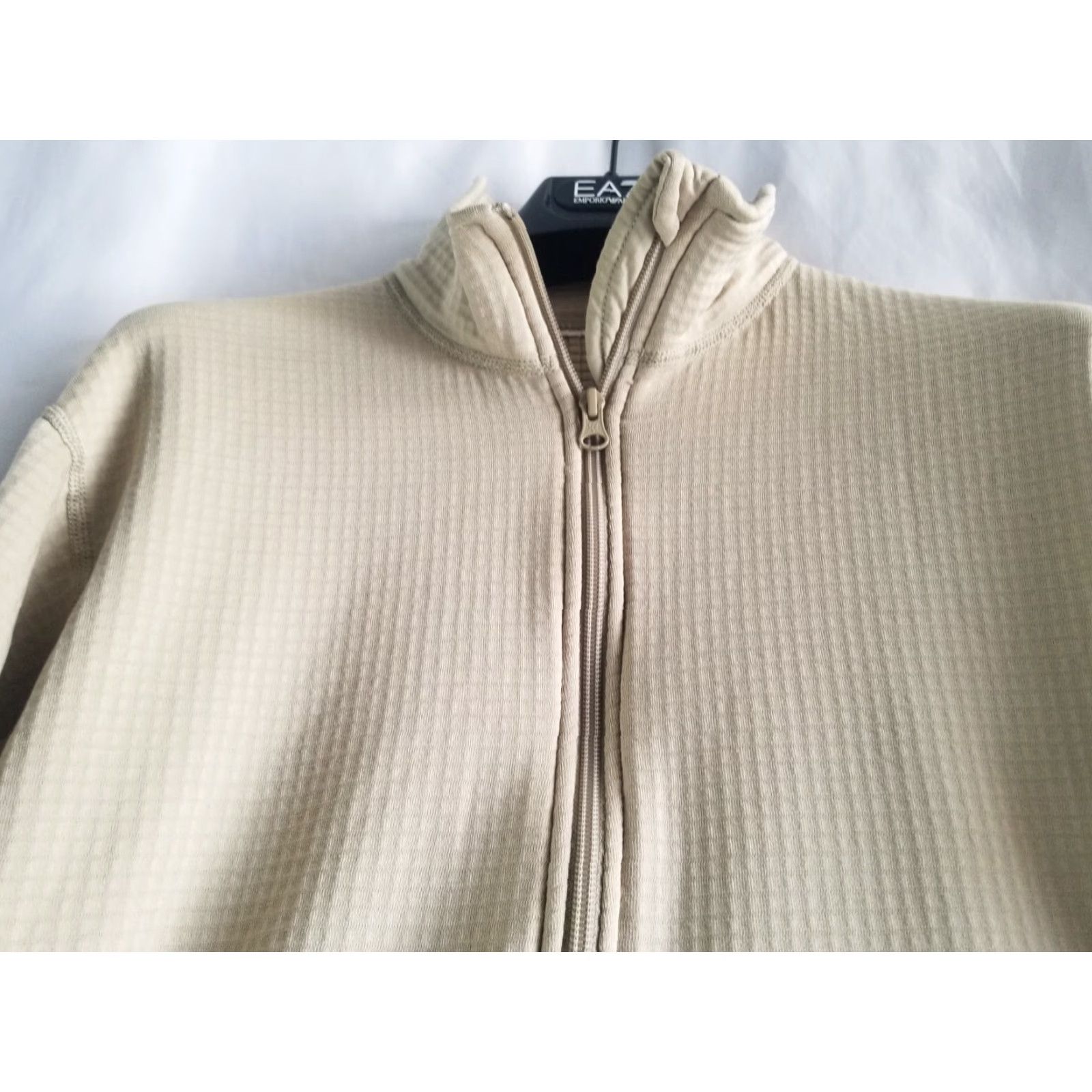 Vintage Beyond Clothing Sweater Mens ADS Tactical US Army Pullover Sweatshirt Medium Brown 1/2 Zip Logo Regular Size US M / EU 48-50 / 2 - 5 Thumbnail