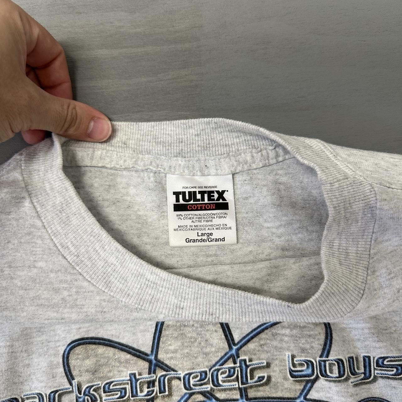 Tultex × Vintage Vintage Y2K Backstreet Boys Merch Shirt Grey Size Large Size US L / EU 52-54 / 3 - 5 Thumbnail
