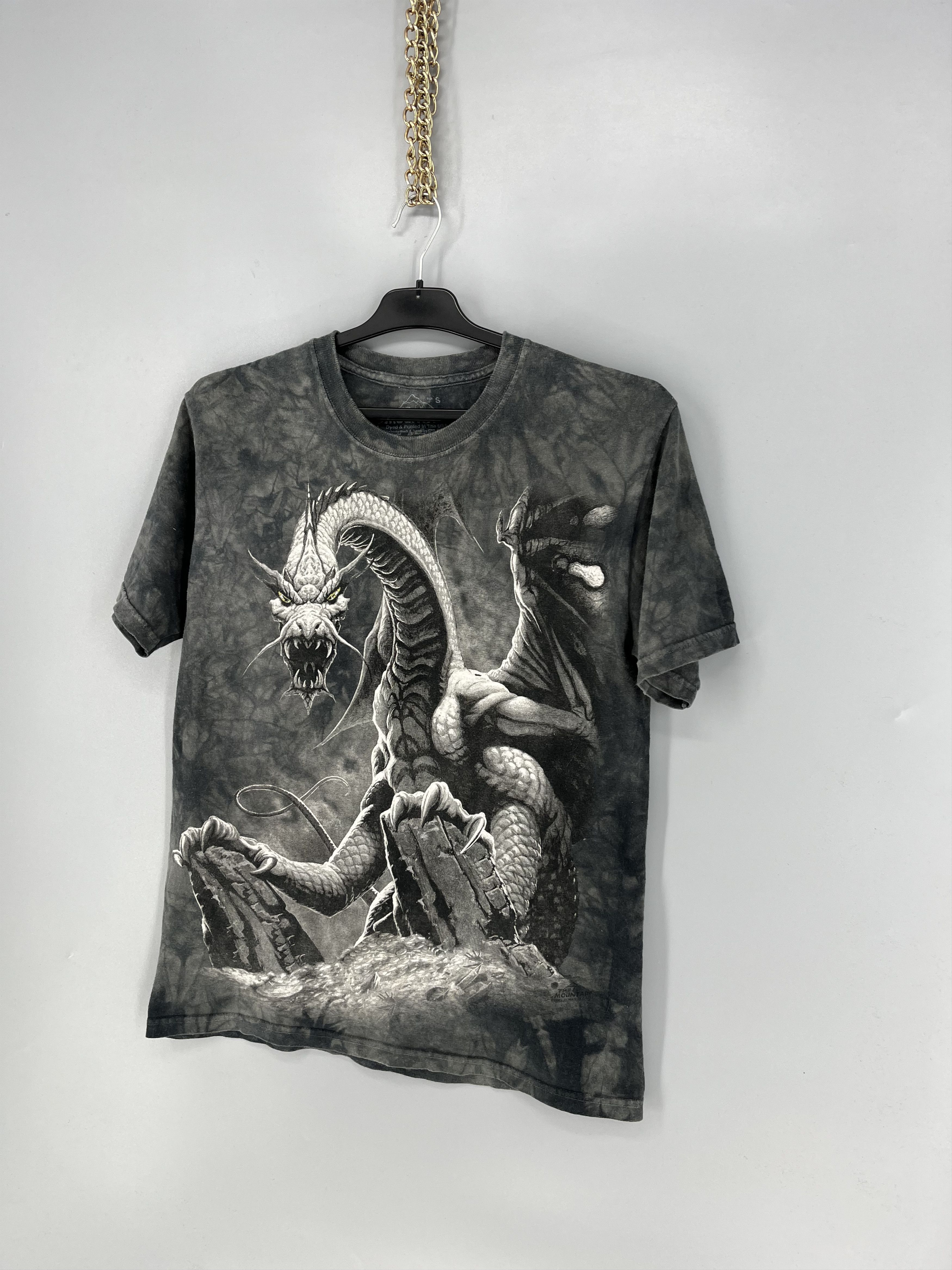 The Mountain The Mountain tee all over print dragon vintage 90s tie dye Size US S / EU 44-46 / 1 - 3 Thumbnail