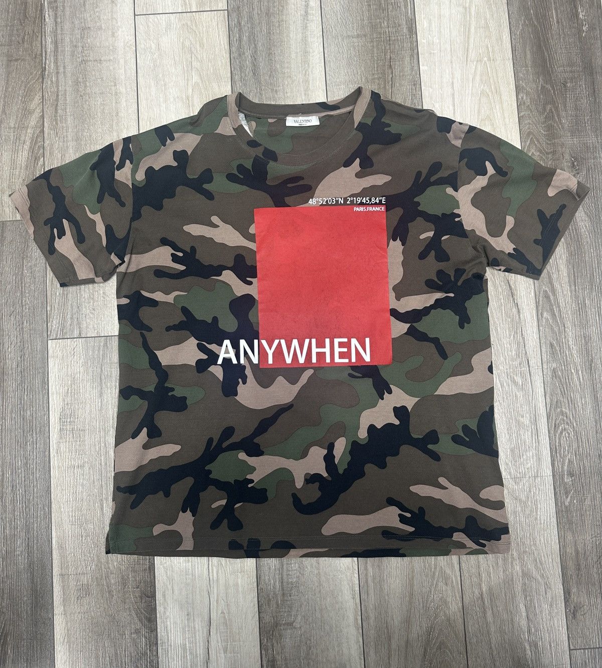 Valentino Valentino CAMO ANYWHEN Tee Size US XXL / EU 58 / 5 - 1 Thumbnail