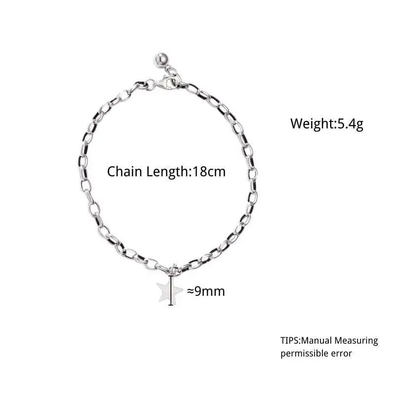 Jewelry Star Chain Bracelet Size ONE SIZE - 3 Thumbnail