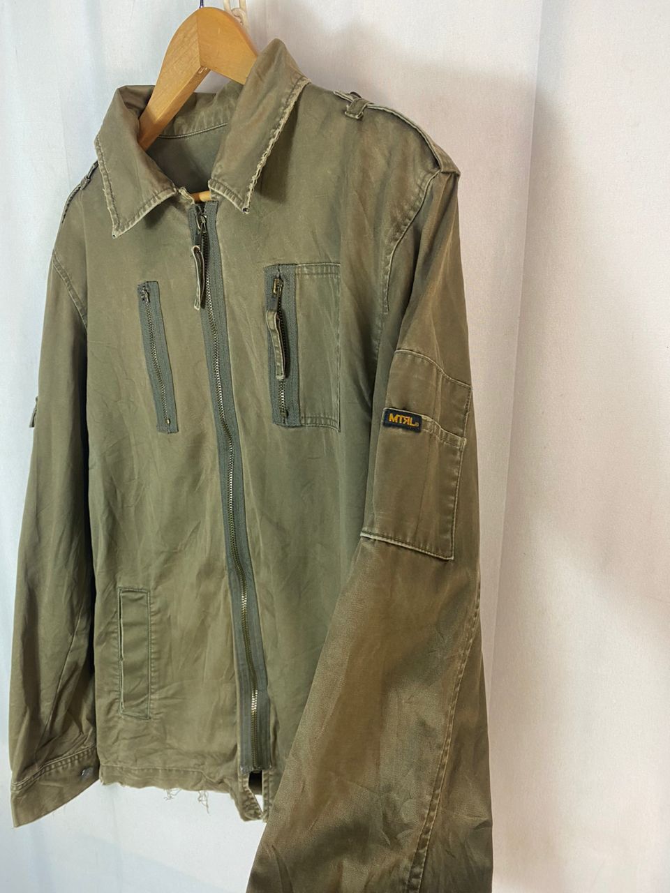 Japanese Brand Mtrl military fashion multipocket zipper jacket Size US M / EU 48-50 / 2 - 4 Thumbnail