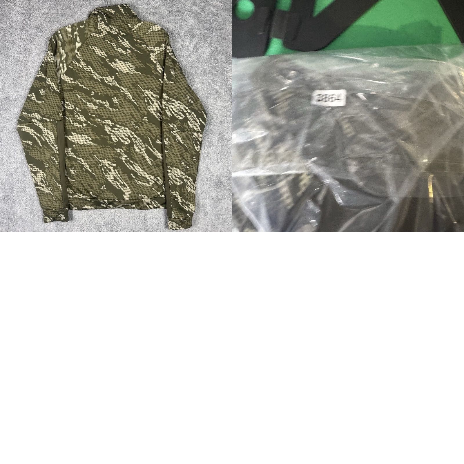 Puma Puma Jacket Men Large Contrast 2.0 Grape Leaf CAMO Full Zip Lightweight Athletic Size US L / EU 52-54 / 3 - 8 Thumbnail