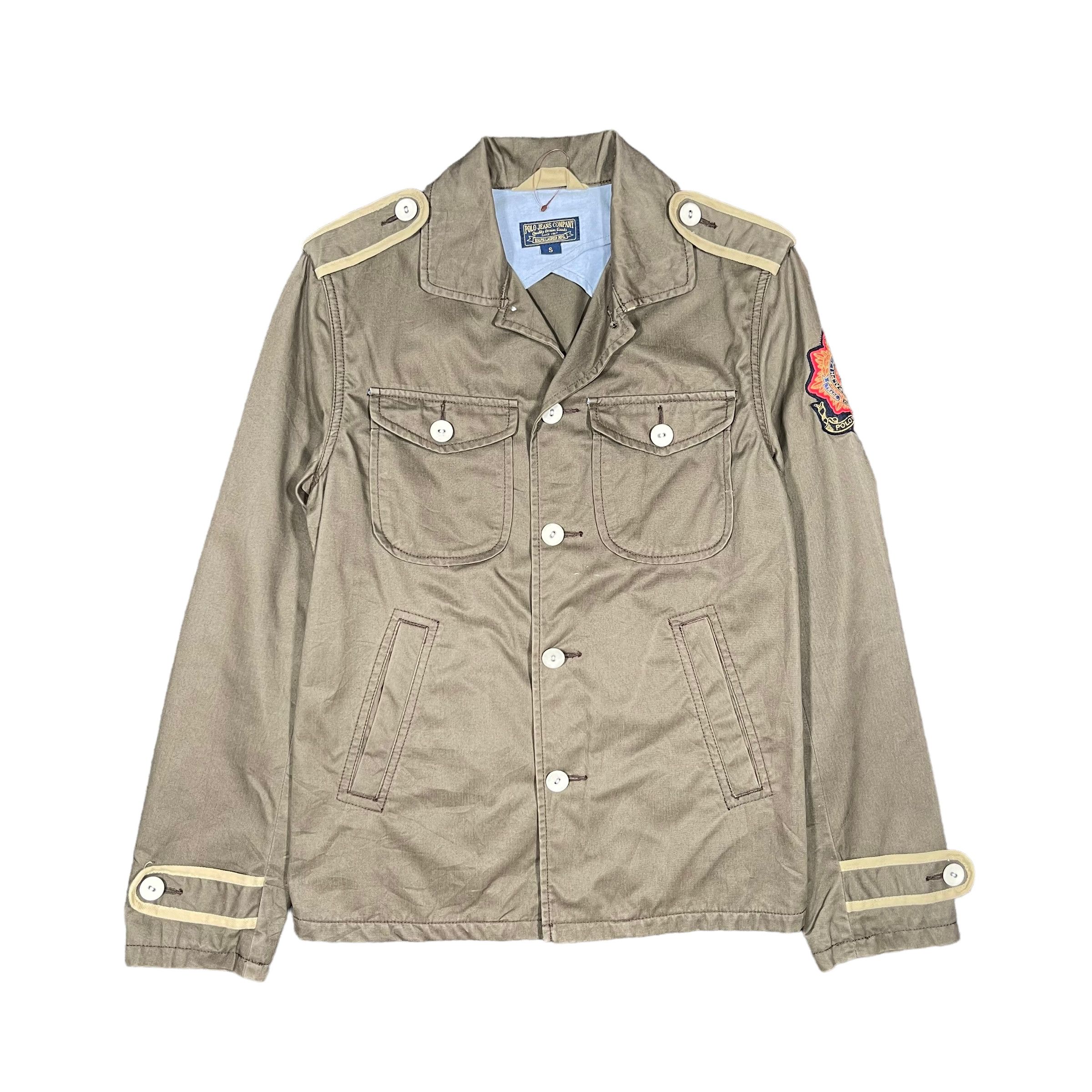 Polo Ralph Lauren Utility Military Tactical Jacket