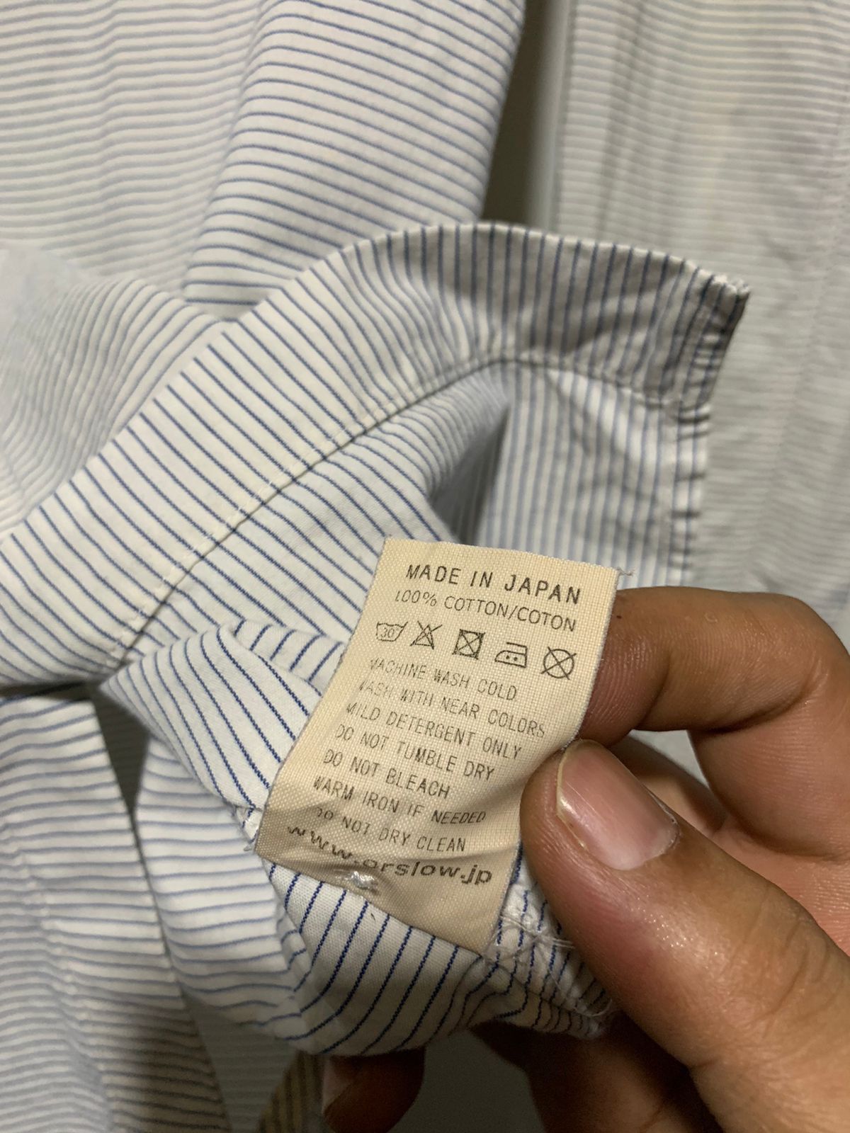 Orslow Orslow Japan horizontal stripe shirt Size US M / EU 48-50 / 2 - 9 Thumbnail