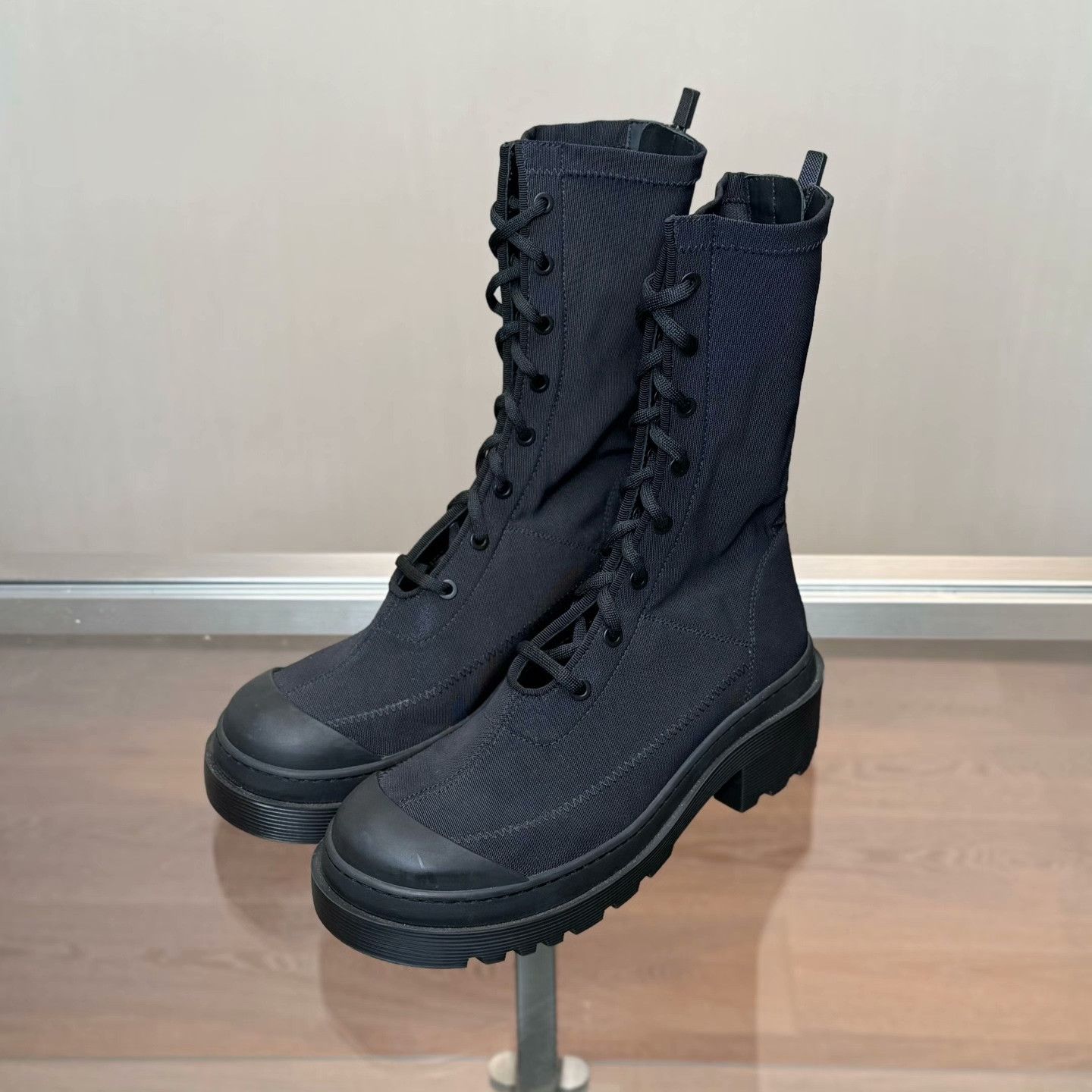 Dior Dior Black Boots 37 Women Size US 6.5 / IT 36.5 - 1 Thumbnail
