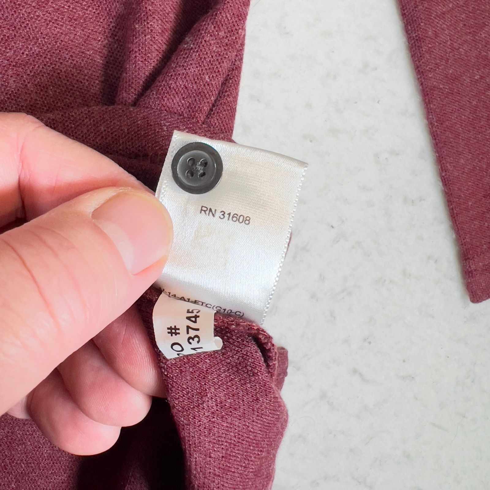 Jos. A. Bank Jos. A. Bank Traveler Polo Shirt Men's XXL Trad Fit Maroon Size US XXL / EU 58 / 5 - 10 Thumbnail