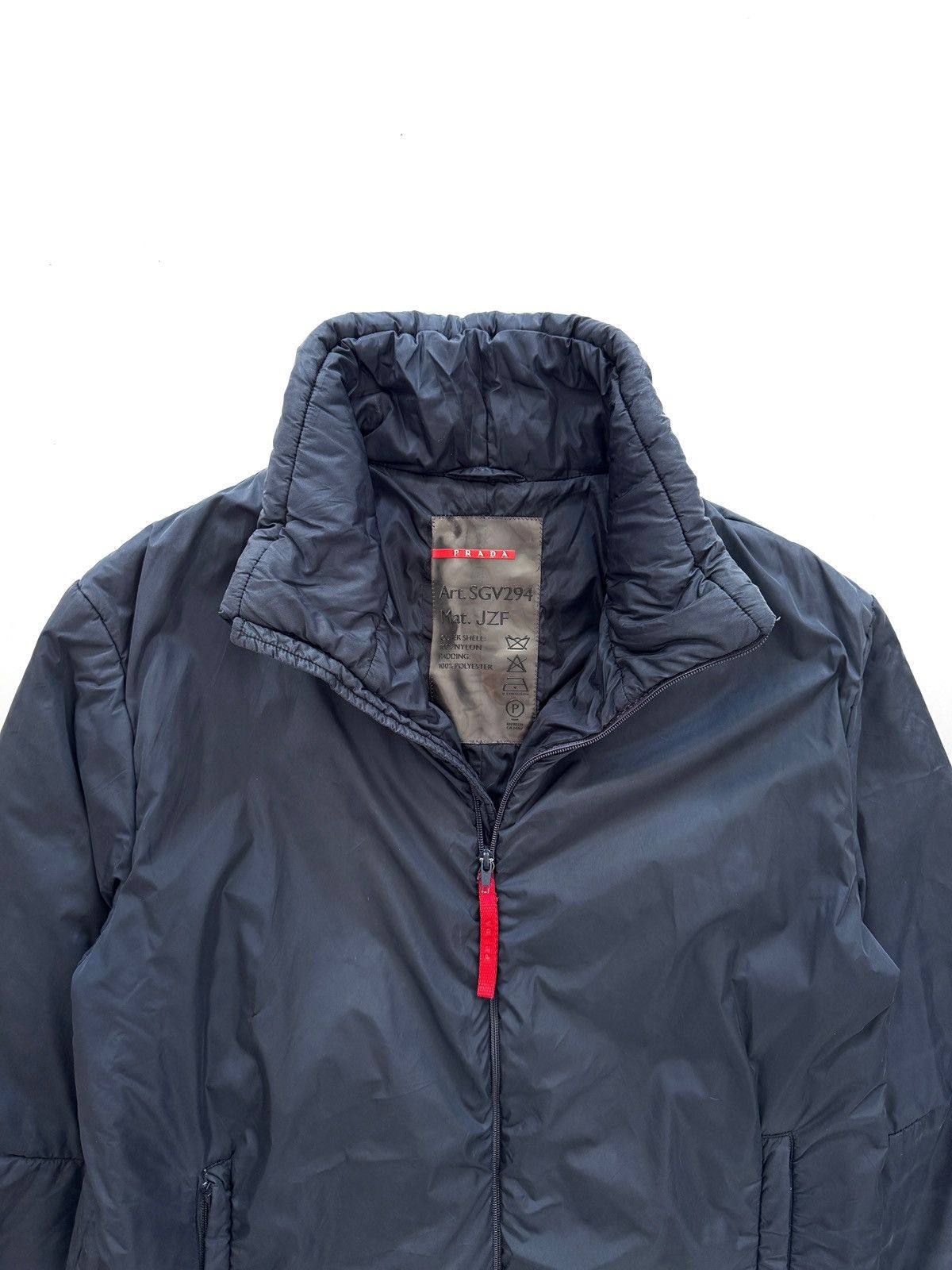 Prada Prada Nylon Parka Jacket Size US M / EU 48-50 / 2 - 2 Thumbnail