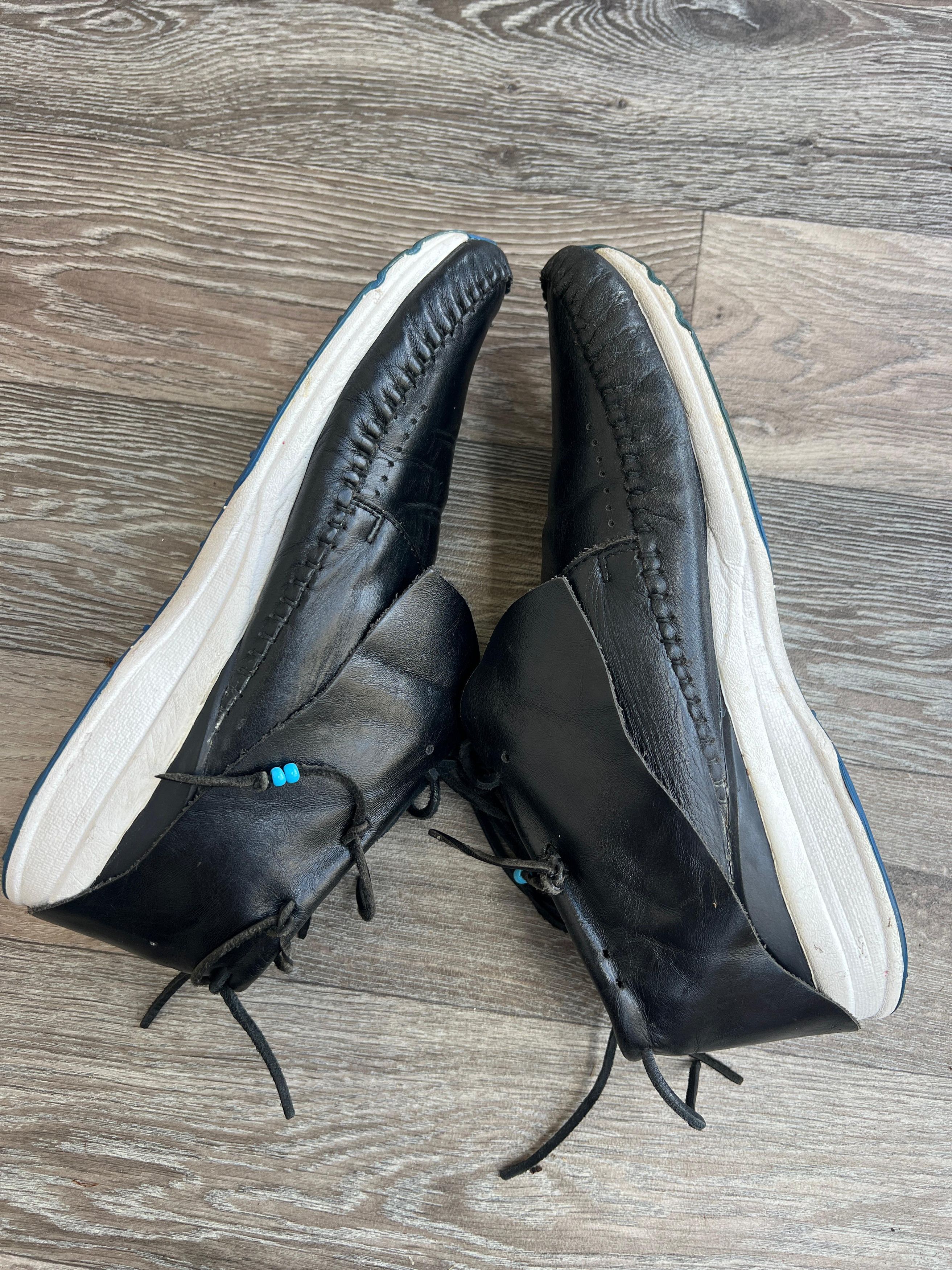 Visvim Visvim FBT Moccasin Black Leather Sneakers Sz US 11 Size US 11 / EU 44 - 6 Thumbnail