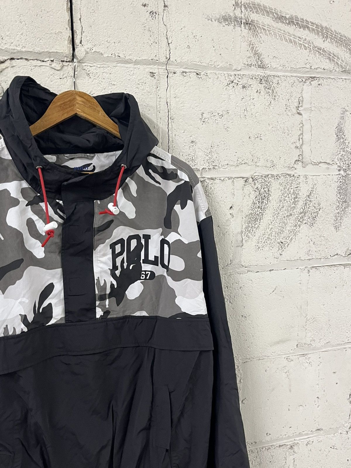 Polo Ralph Lauren Polo Ralph Lauren snow camo windbreaker lightweight jacket Size US XL / EU 56 / 4 - 9 Thumbnail