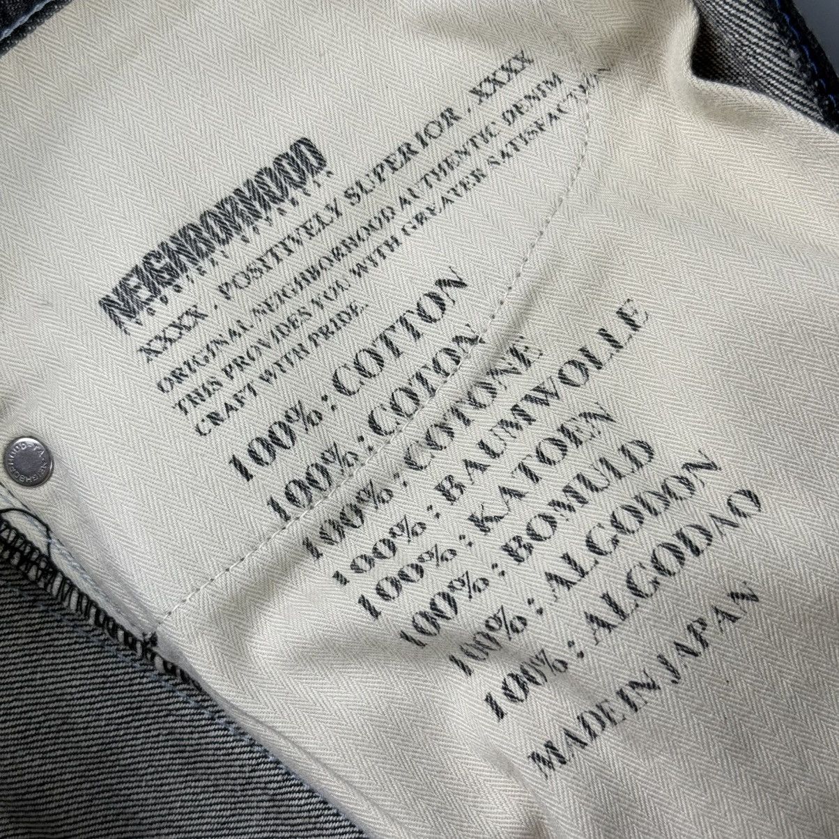 Neighborhood Neighborhood Washed.dp Narrow Straight Selvedge Denim Pants Size US 32 / EU 48 - 11 Thumbnail