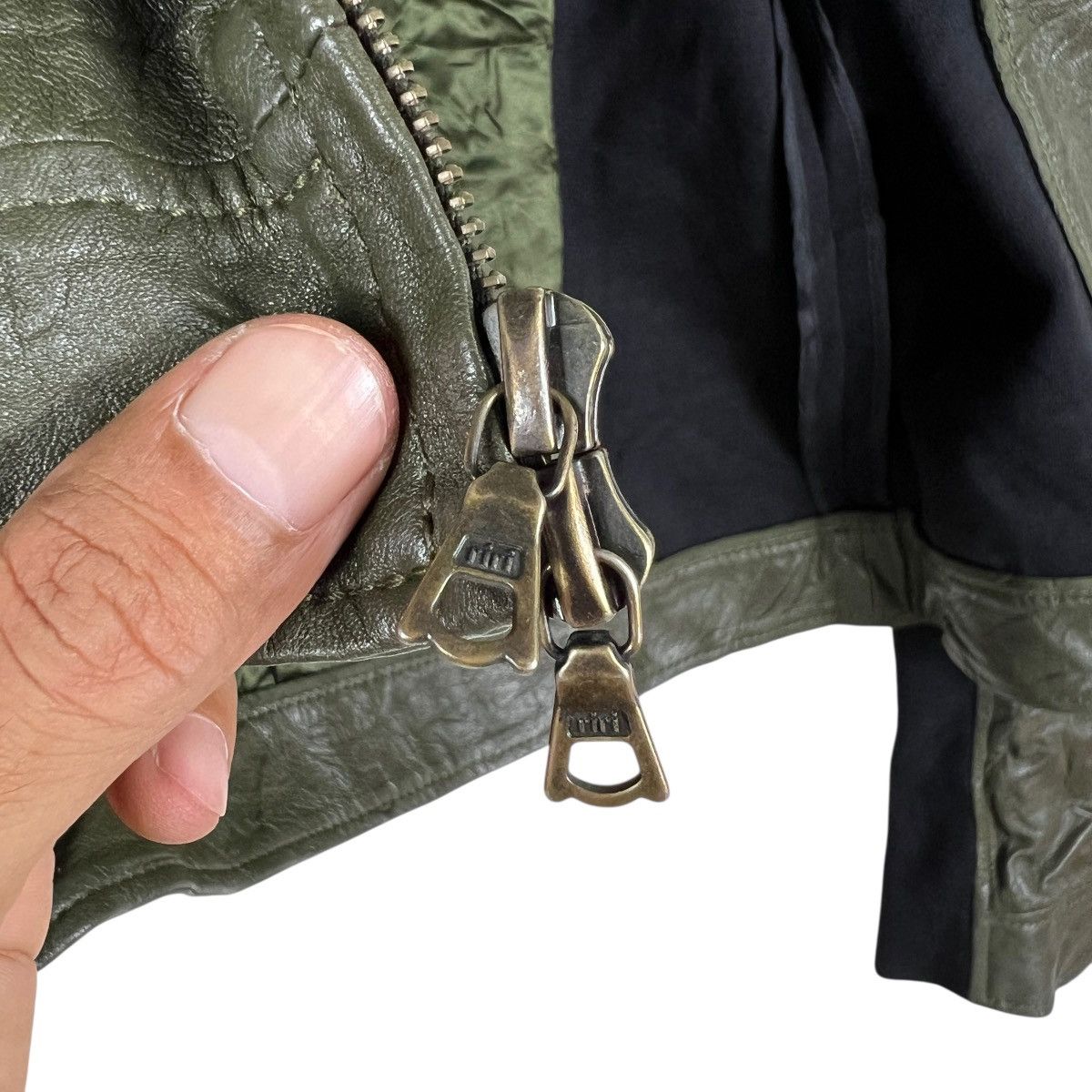 Richard Chai Richard Chai Hybrid Leather Bono Zipper Jacket Size S / US 4 / IT 40 - 12 Thumbnail