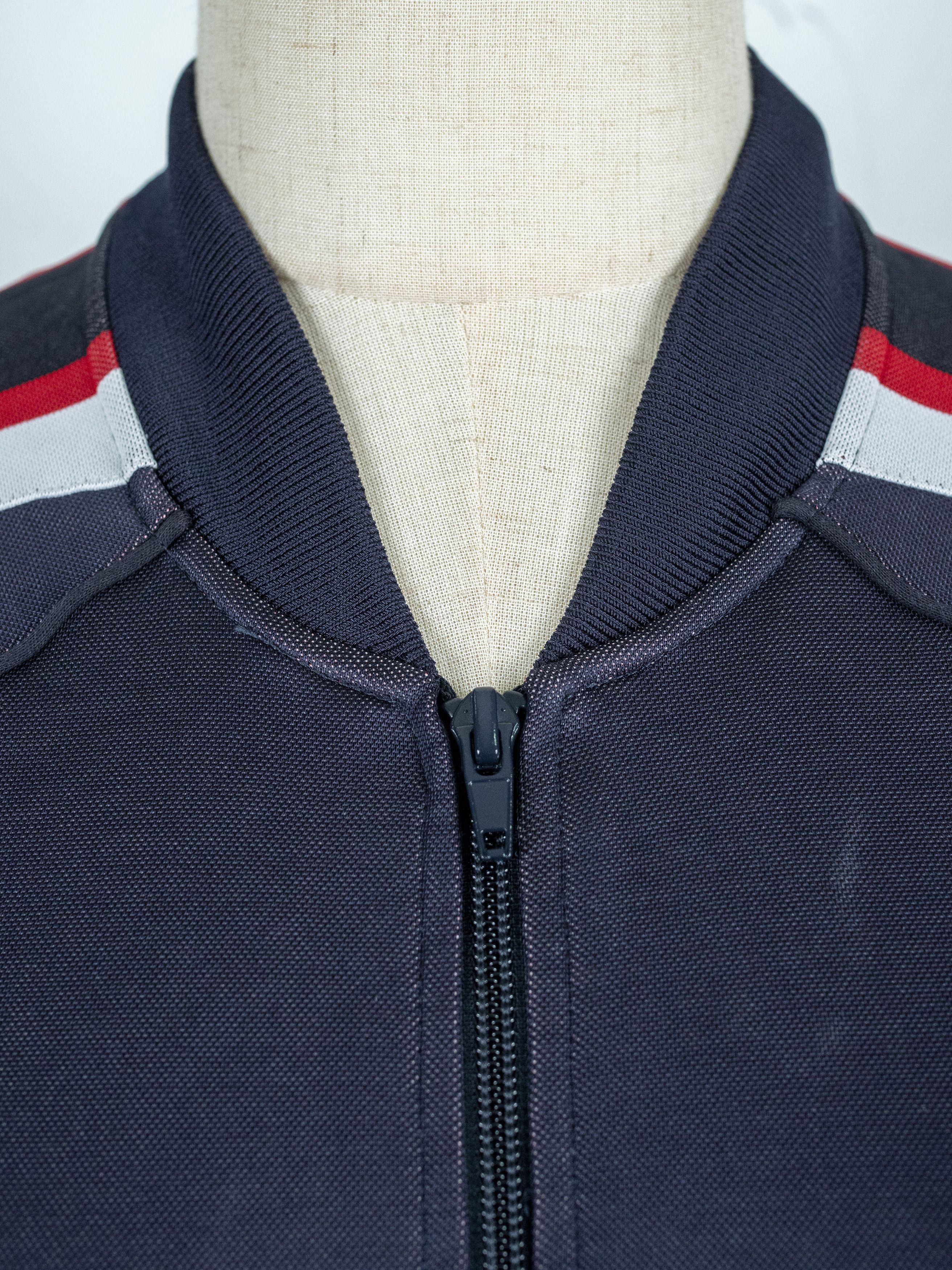 Dior Christian Dior Navy Zip Up Track Jacket With Line Star Logo Size XS / US 0-2 / IT 36-38 - 4 Thumbnail