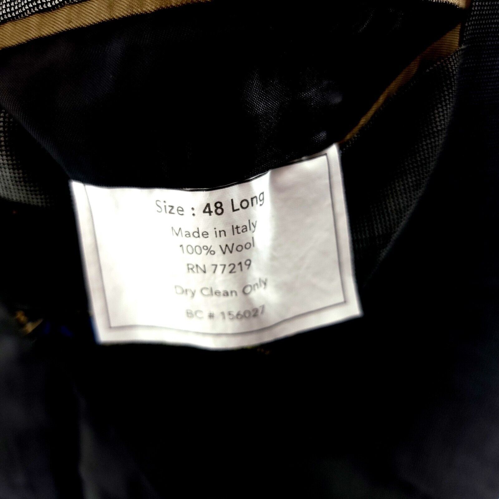 Pronto Uomo Pronto Uomo Signature Super 120s Wool 2 Button Blazer Gray N Size 46L - 5 Thumbnail