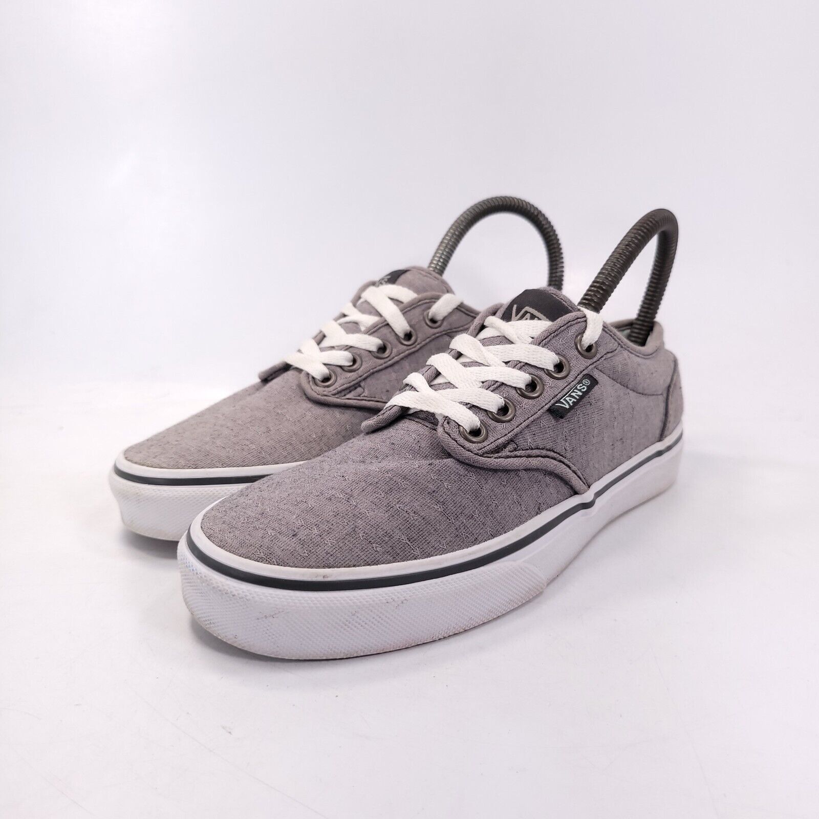 Vans Vans Off the Wall Shoe Womens Size 6 500714 Gray White Size US 6 / IT 36 - 1 Thumbnail