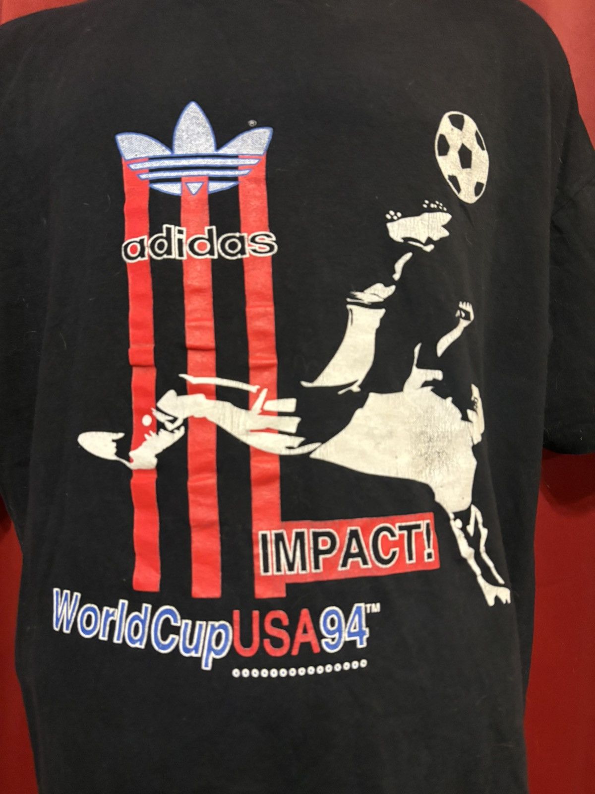 Adidas Vintage Adidas World Cup Soccer Tshirt 90’s Football Grail Size US XL / EU 56 / 4 - 2 Thumbnail