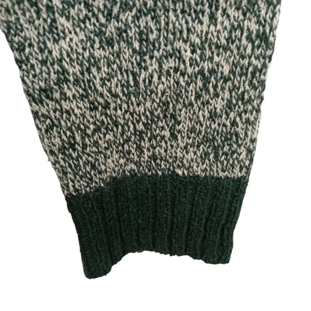 Comme des Garcons Homme Nordic Isle Elbow Patch Wool Knit Sweater Size US M / EU 48-50 / 2 - 8 Thumbnail