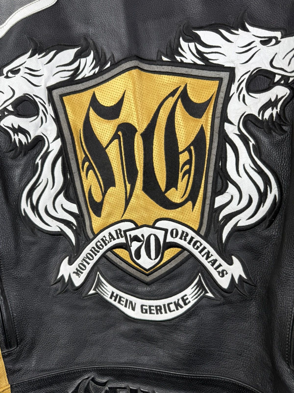 Hein Gericke × Vintage 🔥Hein Gericke Motorcycle Leather Racing Jacket VNTG mens Size US S / EU 44-46 / 1 - 7 Thumbnail