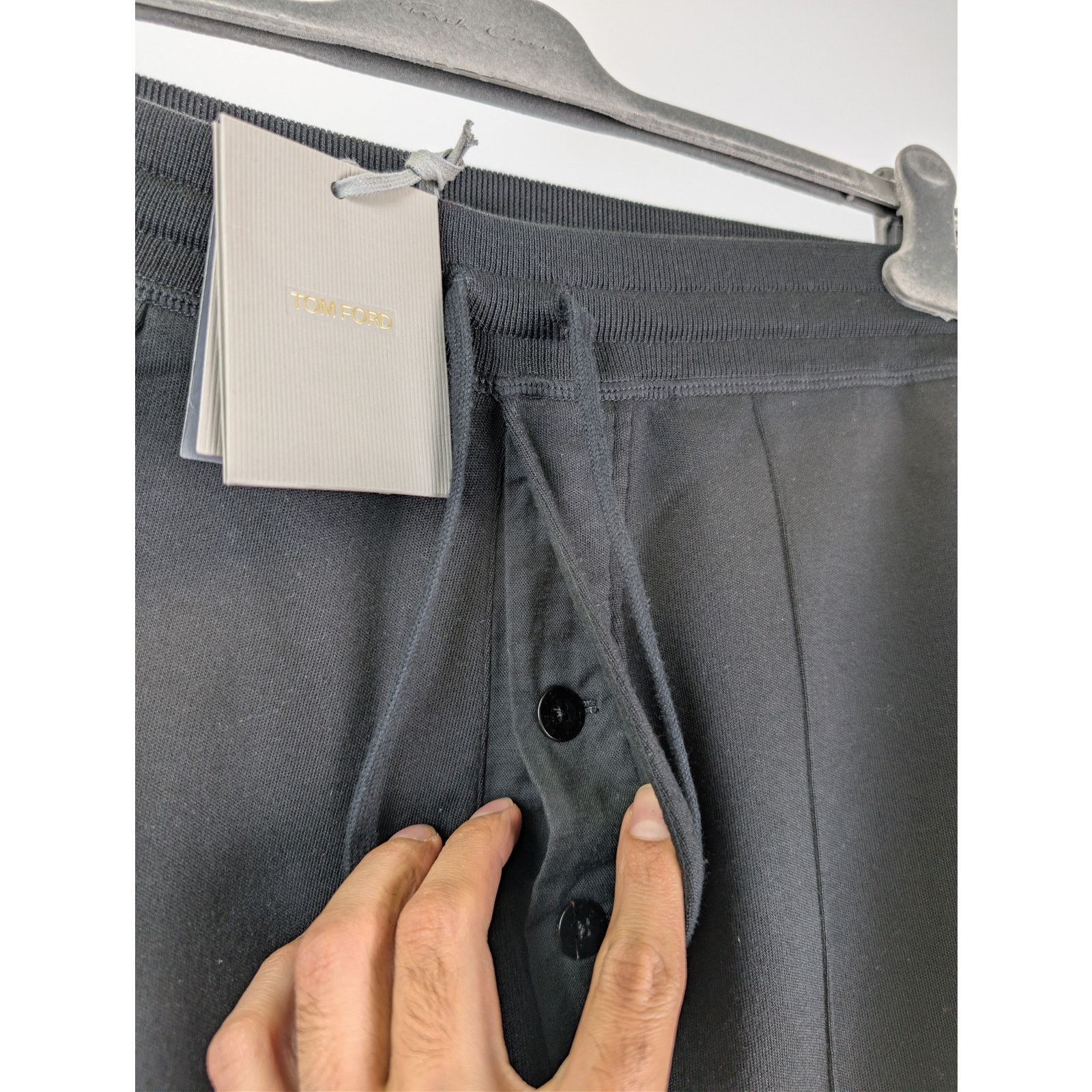 Tom Ford o1rshd1 Trouser / Sweatpants / Joggers Pants in Black Size US 32 / EU 48 - 7 Thumbnail