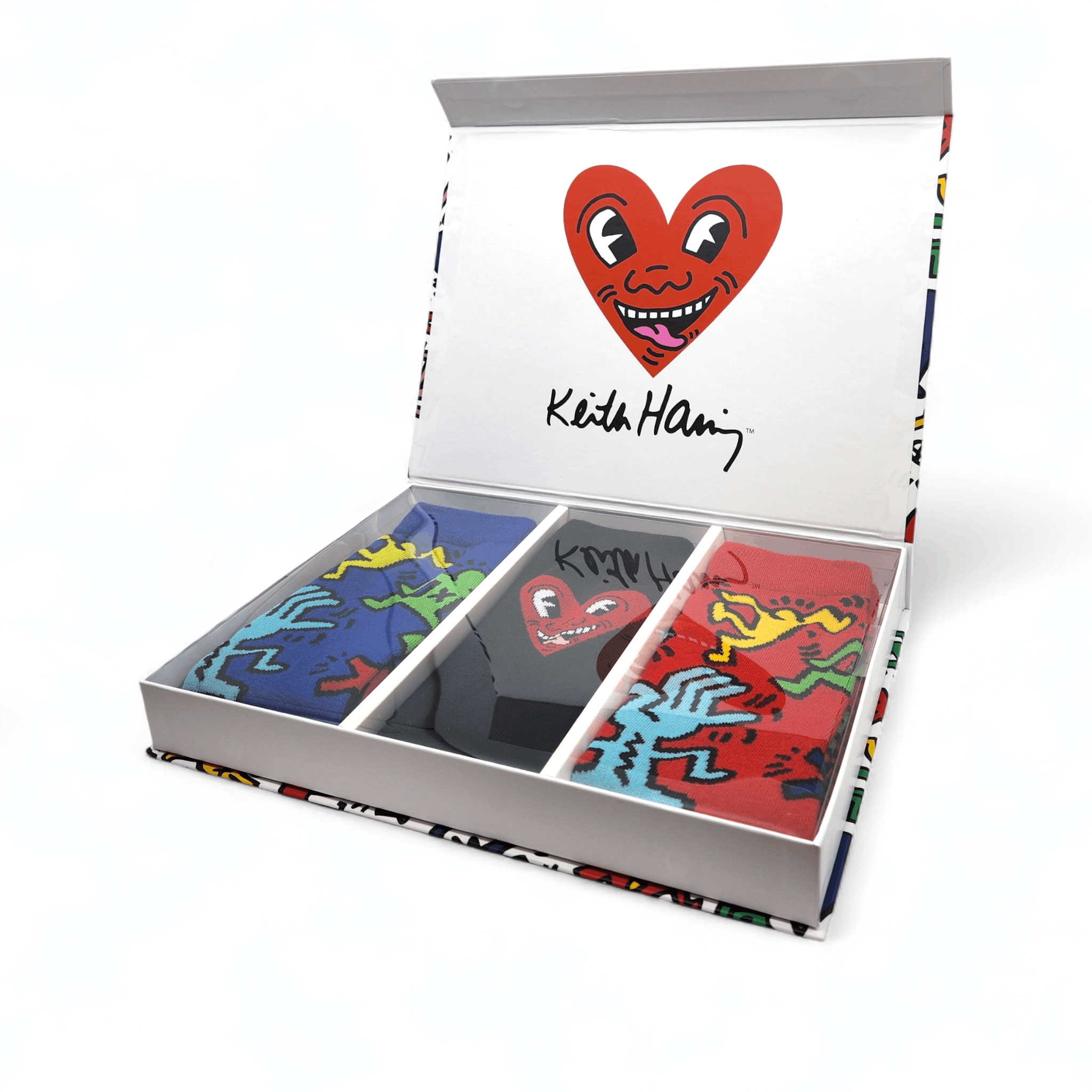 Keith Haring Keith Haring Crew Socks 3 Pairs Size ONE SIZE - 1 Thumbnail