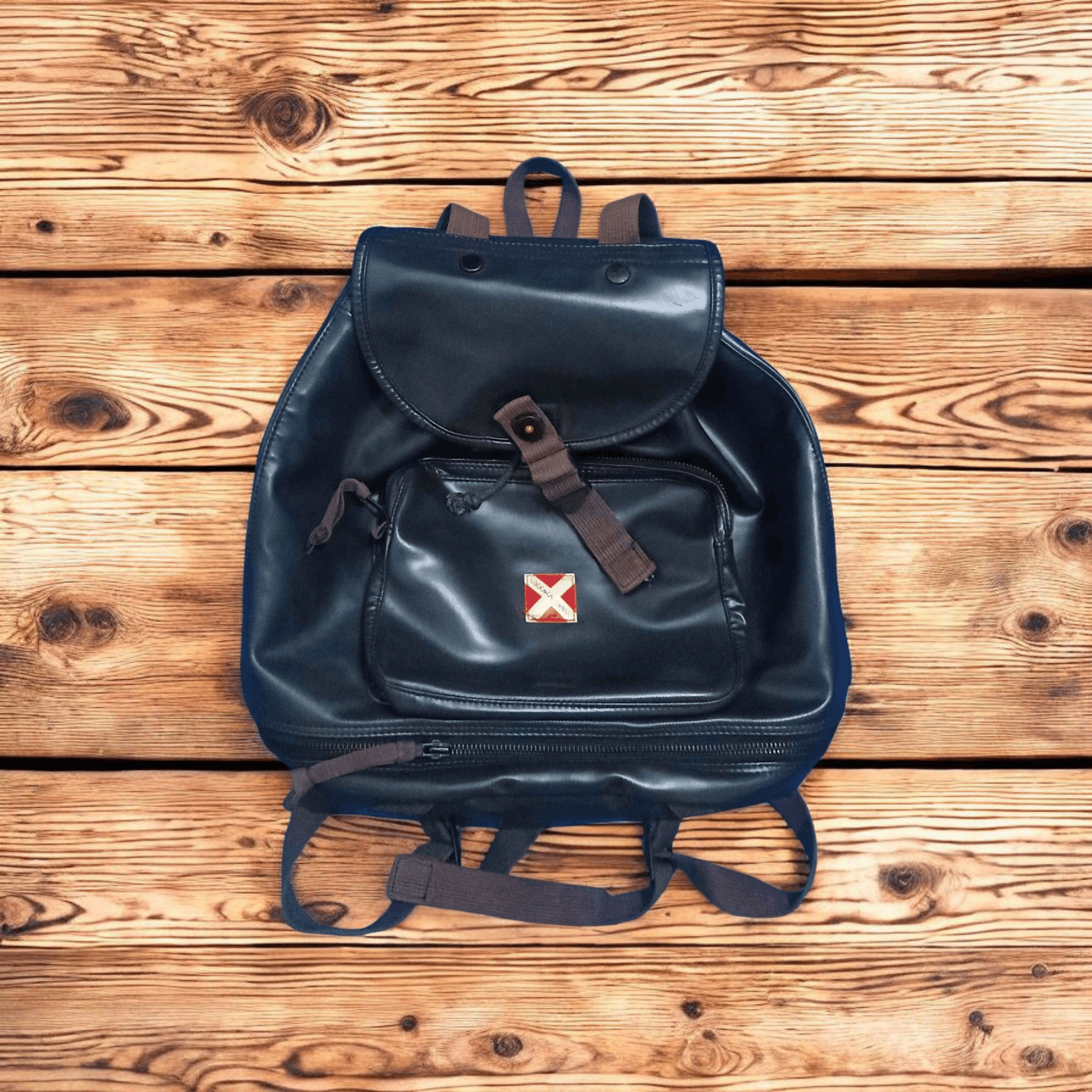 Japanese Brand × Porter Porter Luggage Label Rucksack Backpack Size ONE SIZE - 1 Thumbnail