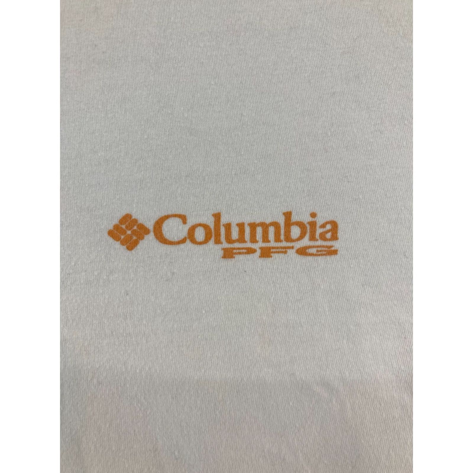 Vintage Columbia TShirt Large White Bass Keepin It Real PFG Mens Size US L / EU 52-54 / 3 - 7 Thumbnail