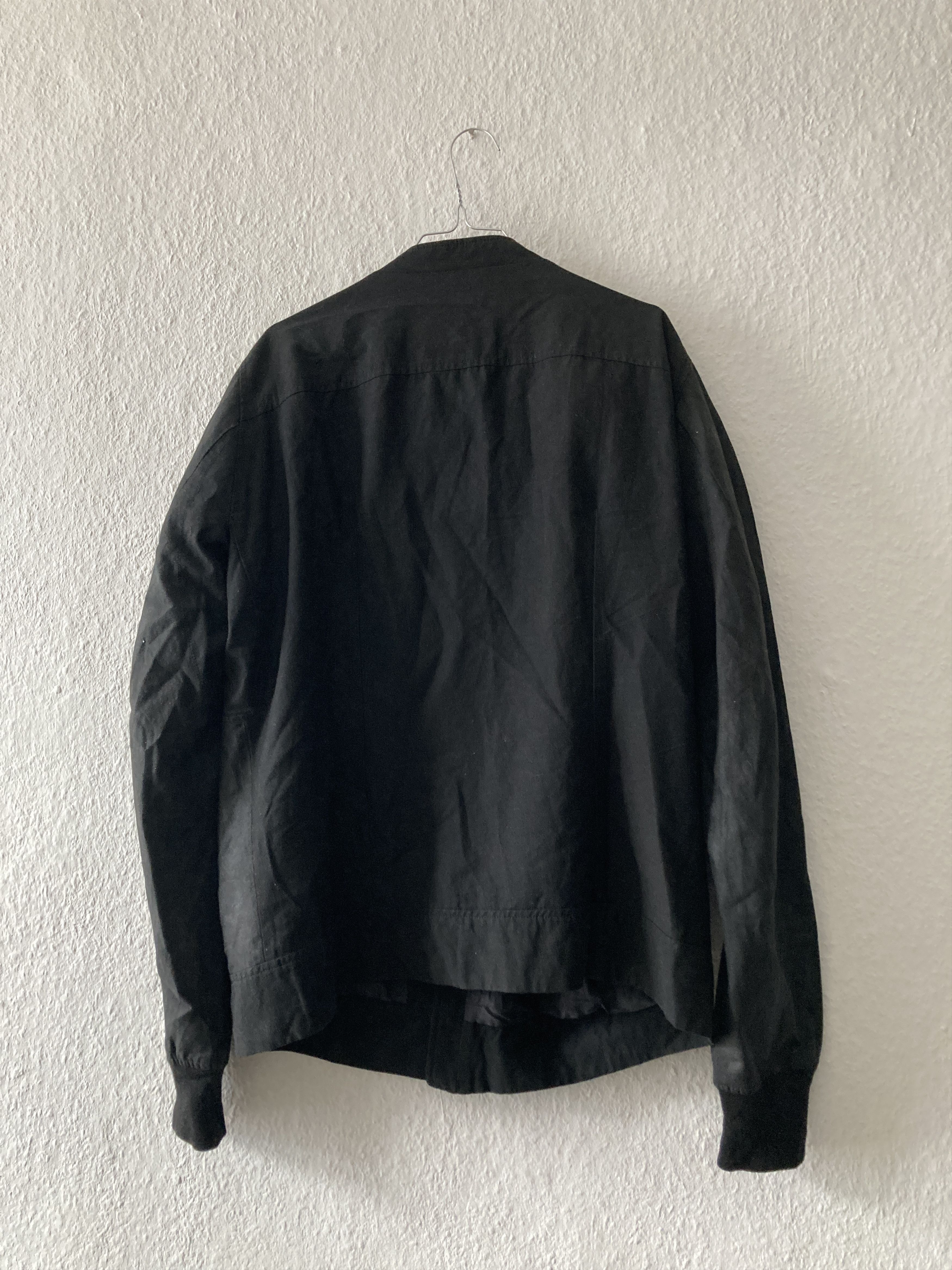 Rick Owens S/S 09 "STRUTTER" Waxed Black Berger Jacket Rick Owens XL Size US XL / EU 56 / 4 - 10 Thumbnail