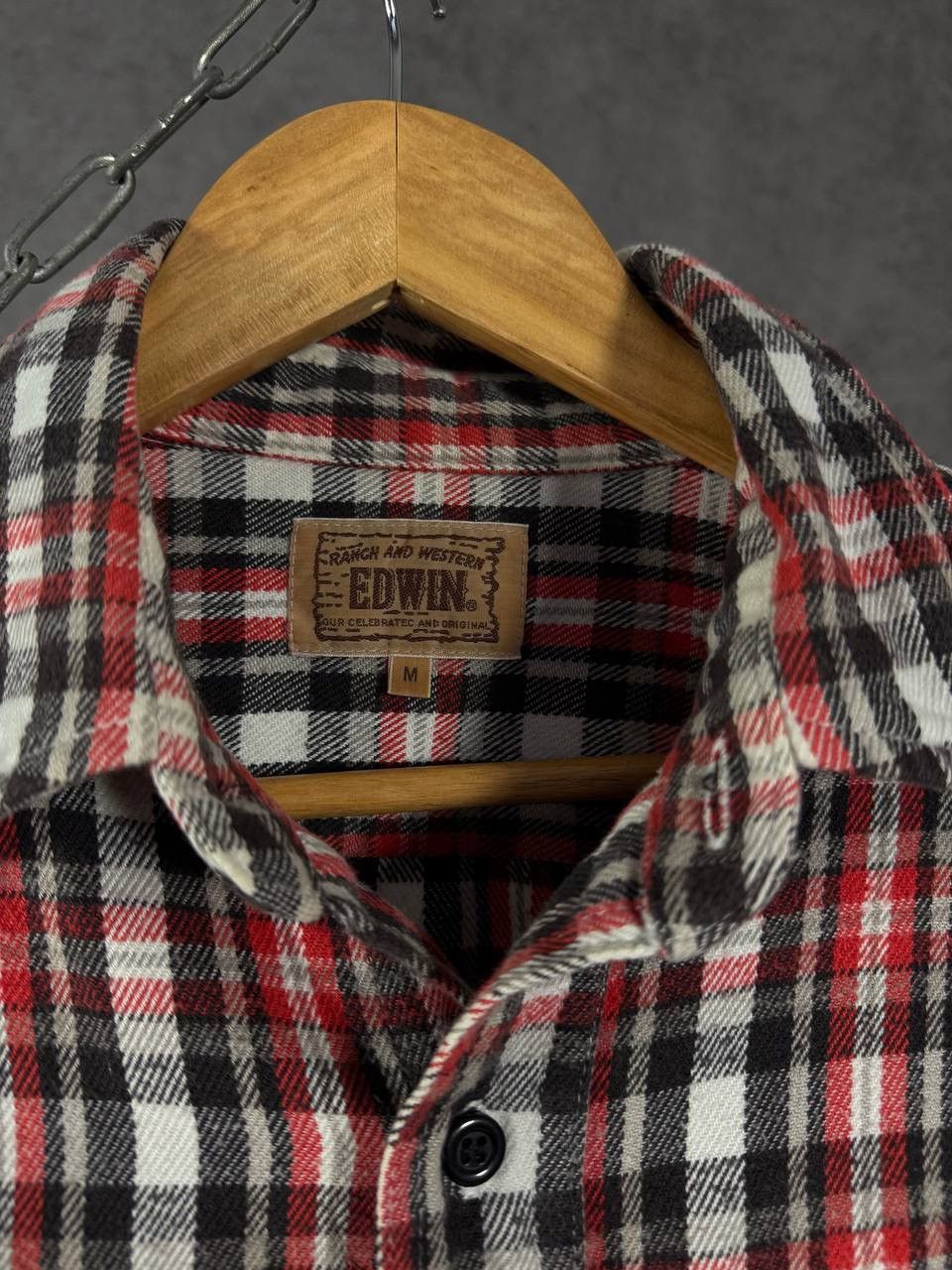 Edwin Edwin designer Ranch and Western flannel shirt Size US M / EU 48-50 / 2 - 4 Thumbnail