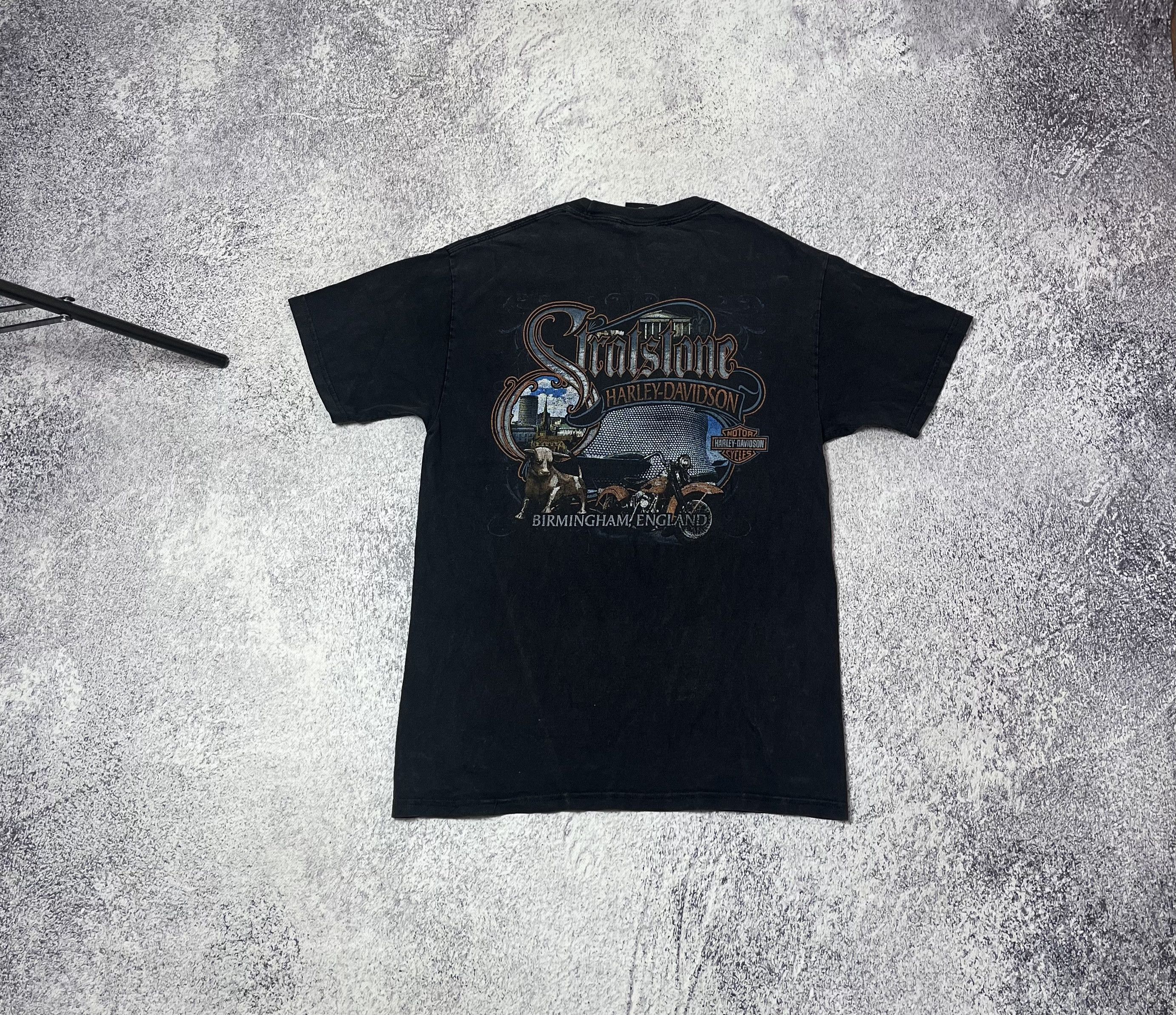 Harley Davidson × Vintage Vintage men’s T-shirt Harley-Davidson 2011 size M Size US M / EU 48-50 / 2 - 1 Thumbnail