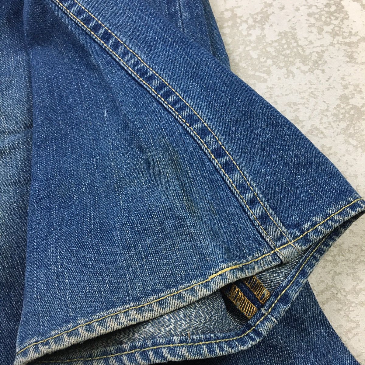 Levi's Crazy Levis Type 1 Twist Leg Tough Boot Flare Jeans Size US 36 / EU 52 - 12 Thumbnail