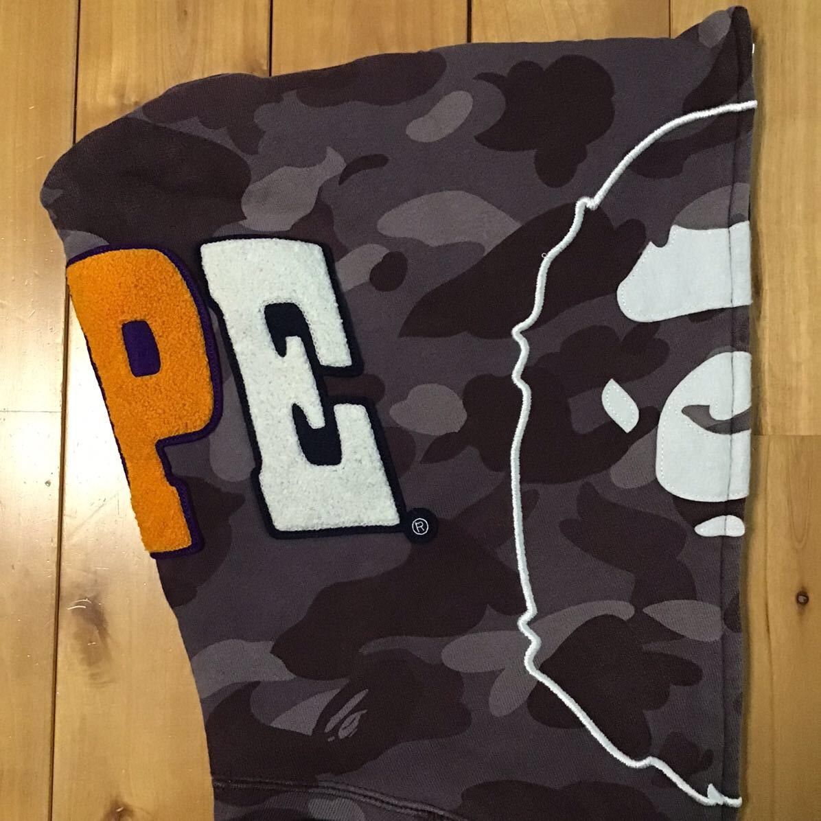 Bape BAPE head full zip Hoodie BAPE camo burgundy a bathing ape Size US M / EU 48-50 / 2 - 4 Thumbnail
