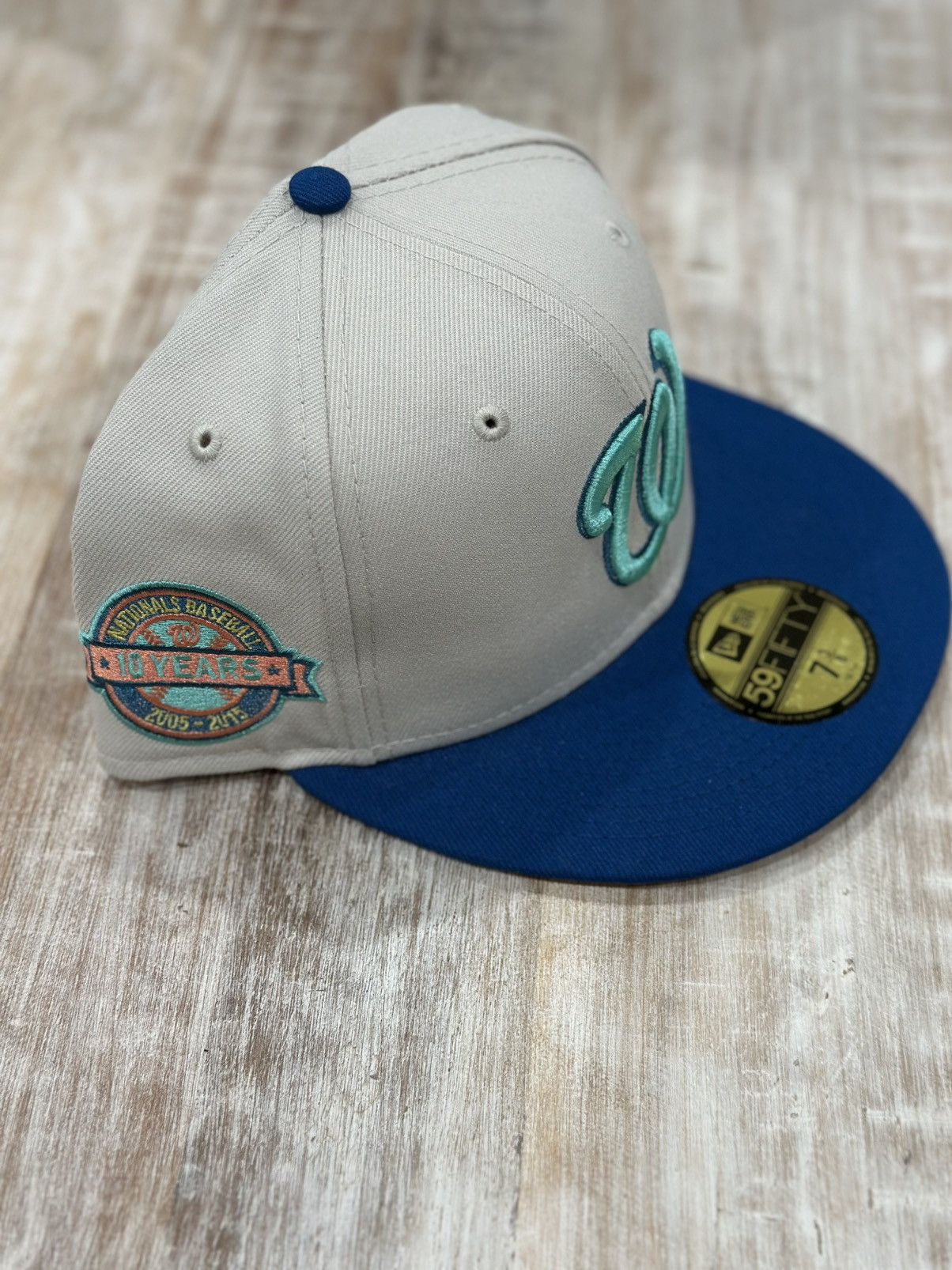 Hat Club × New Era 7 3/8 Washington Nationals New era Fitted Hat Size ONE SIZE - 2 Thumbnail