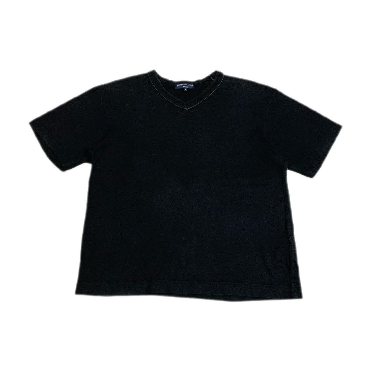 🔥Rare Archived Comme Des Garcons Homme V-Neck Tee AD 2004