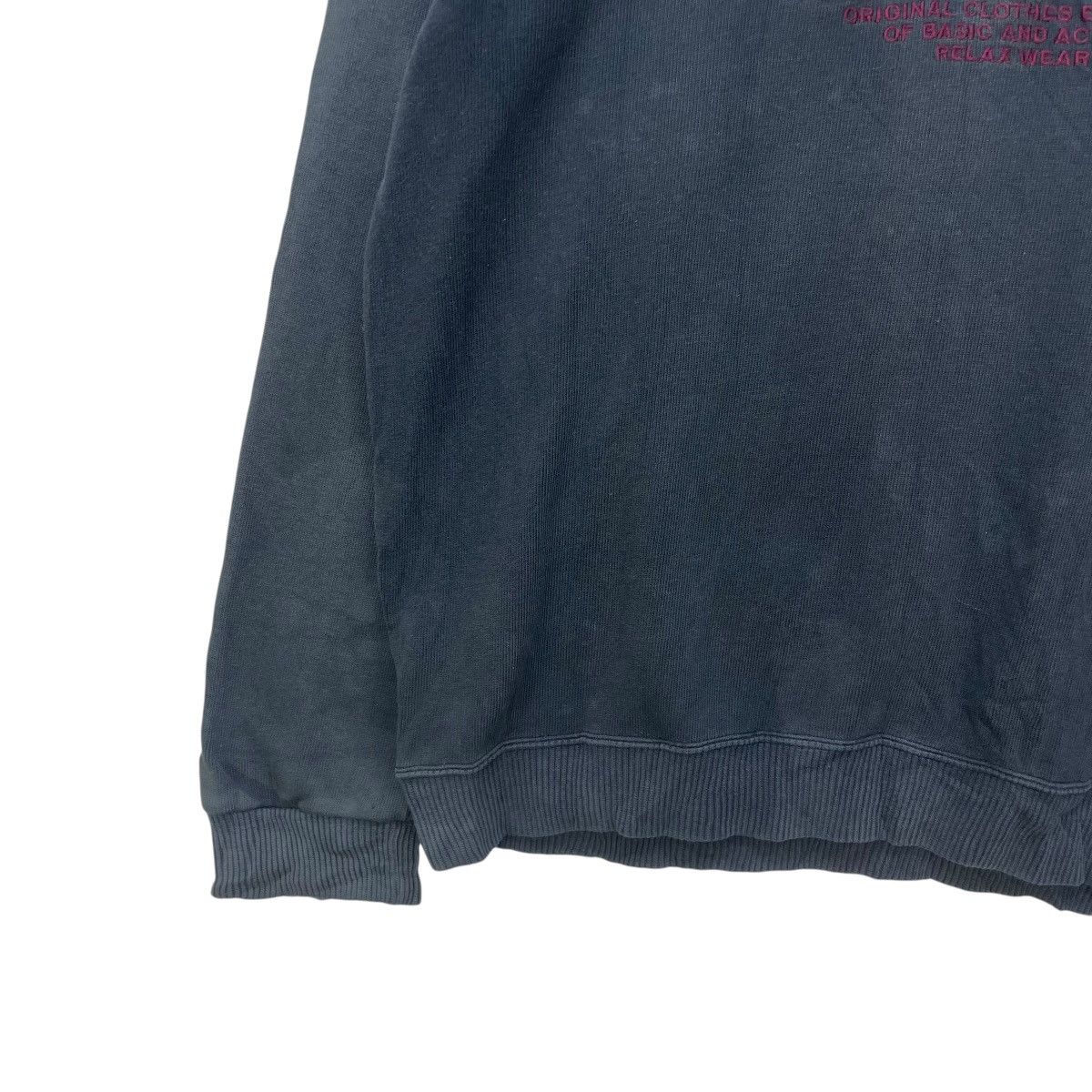 Hiroko Koshino Homme 💥Vintage Hiroko Koshino Embroidery Logo Sweatshirt Size US M / EU 48-50 / 2 - 4 Thumbnail