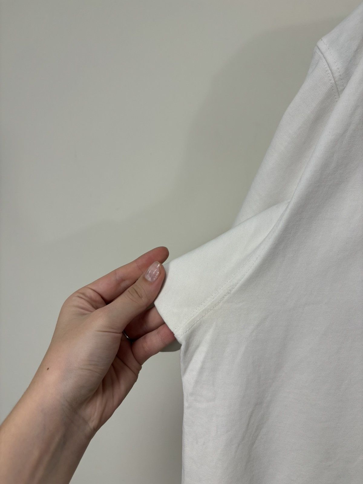 Dior Dior X Kenny Scharf Big Embroidered Logo Rare White Tee Size US L / EU 52-54 / 3 - 11 Thumbnail