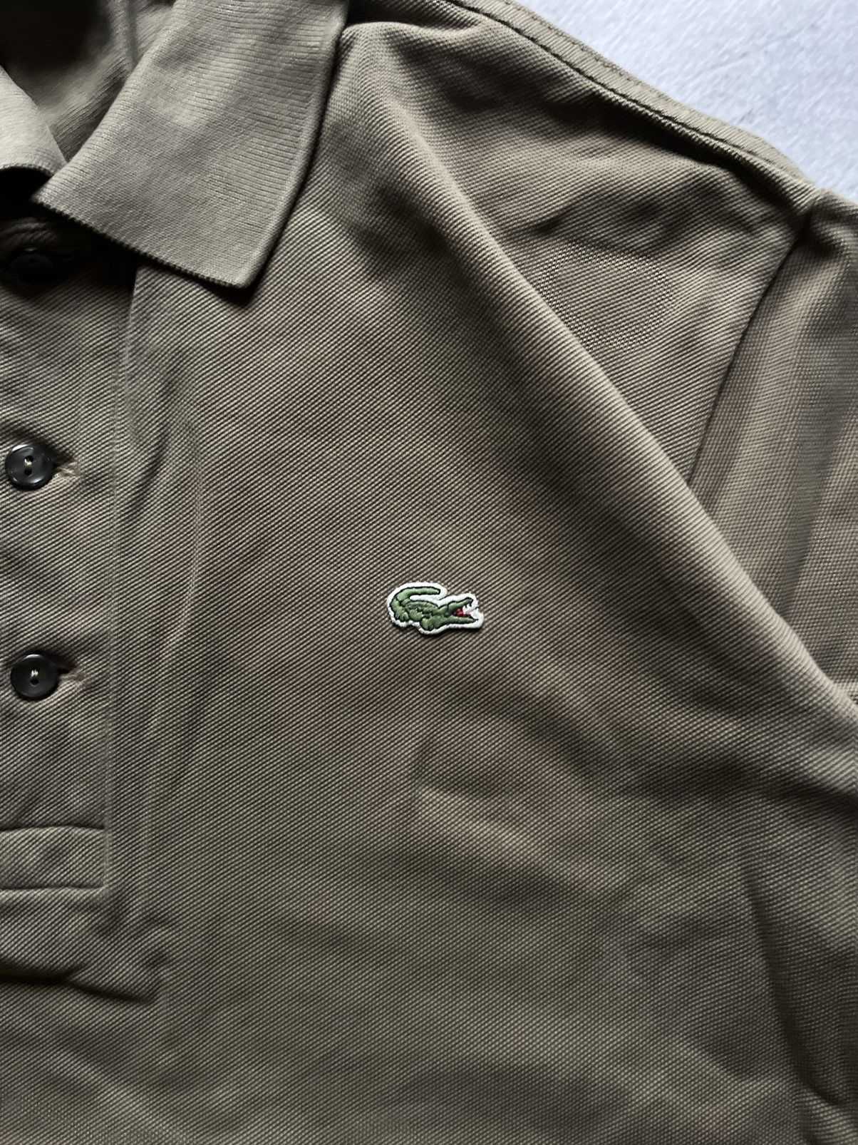 Lacoste Very nice Beige polo lacoste Size US L / EU 52-54 / 3 - 2 Thumbnail