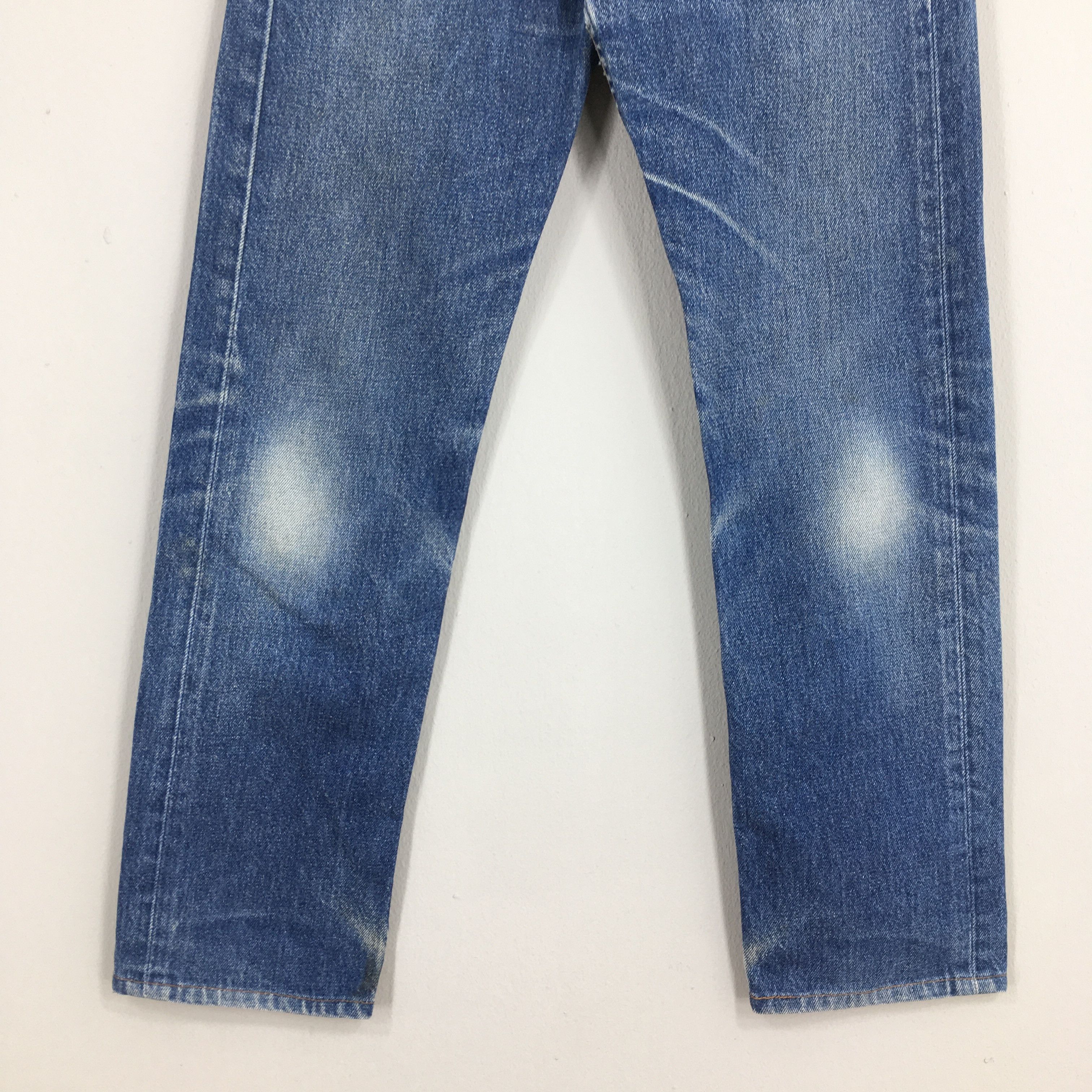 Levi's Size 24x27 Vintage 80s Levi's 501 Faded Blue Jeans S839 Size 24" / US 00 / IT 34 - 4 Thumbnail