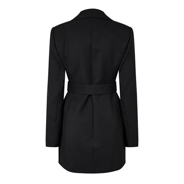 Alexander Wang o1g2r1mq0824 Tailored Blazer Dress in Black Size XS / US 0-2 / IT 36-38 - 2 Thumbnail