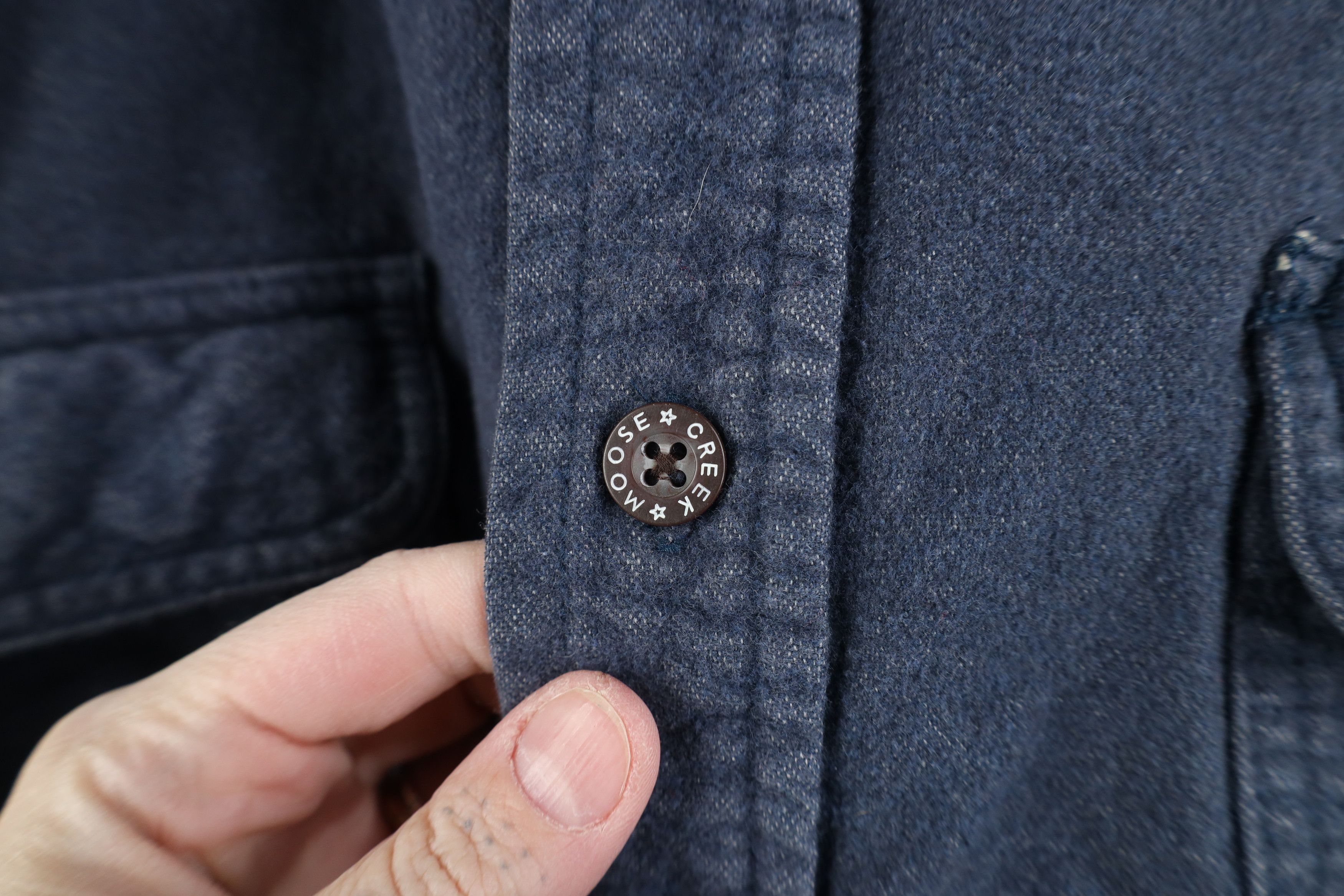 Vintage Vintage 90s Y2K Streetwear Heavy Chamois Cloth Button Shirt Size US XL / EU 56 / 4 - 5 Thumbnail