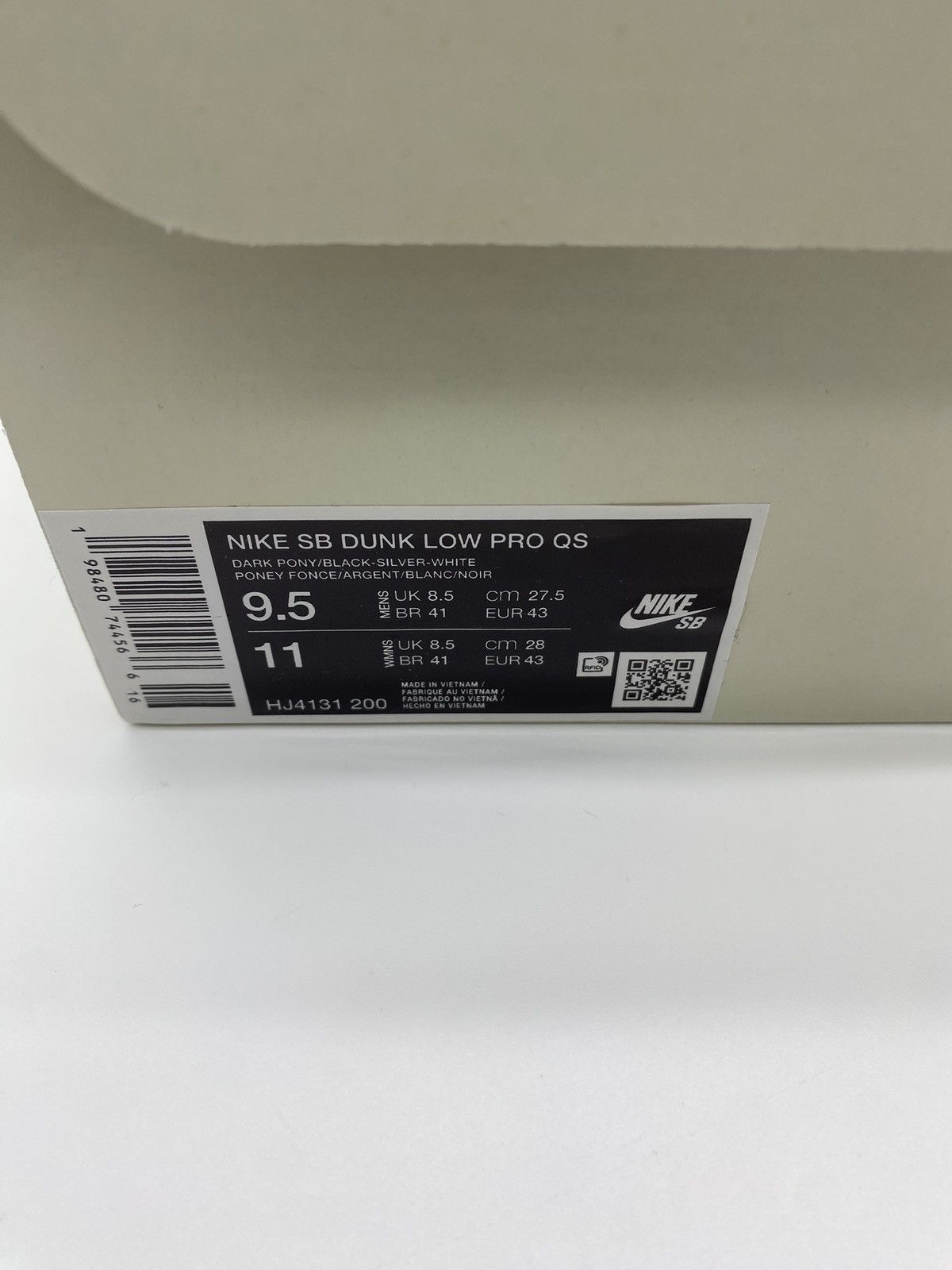 Nike Nike SB Dunk Low Limousine Skateboards US 9.5 Brand New Size US 9.5 / EU 42-43 - 11 Thumbnail