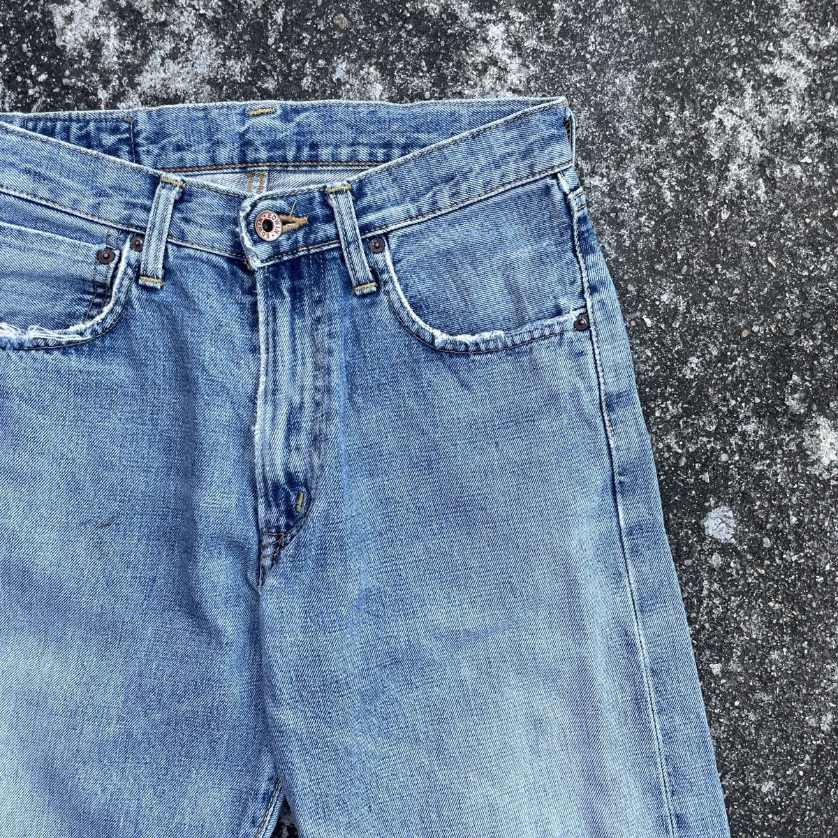 Edwin Vintage Edwin Distressed Slevedge Redline Denim Jeans Size US 28 / EU 44 - 2 Thumbnail