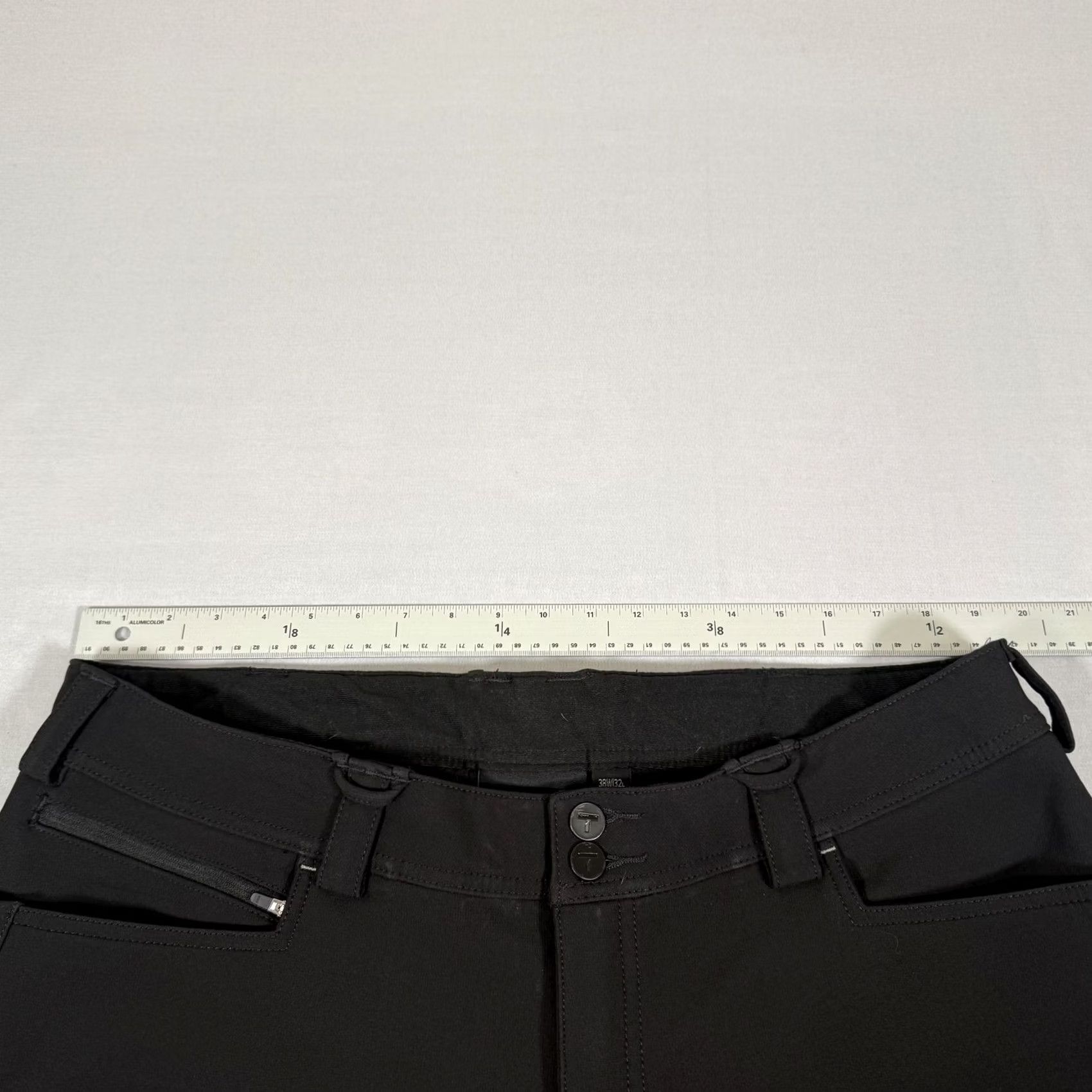 Vintage Truewerk Pants Mens 38x32 Black T3 Werkpant Cargo Fleece Lined Stretch Workwear Size US 38 / EU 54 - 7 Thumbnail