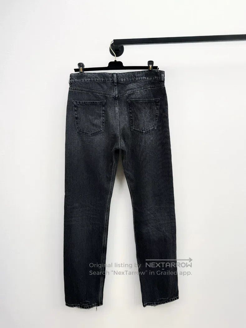 Balenciaga Balenciaga Black and Gray Straight Leg Jeans Size US 30 / EU 46 - 4 Thumbnail