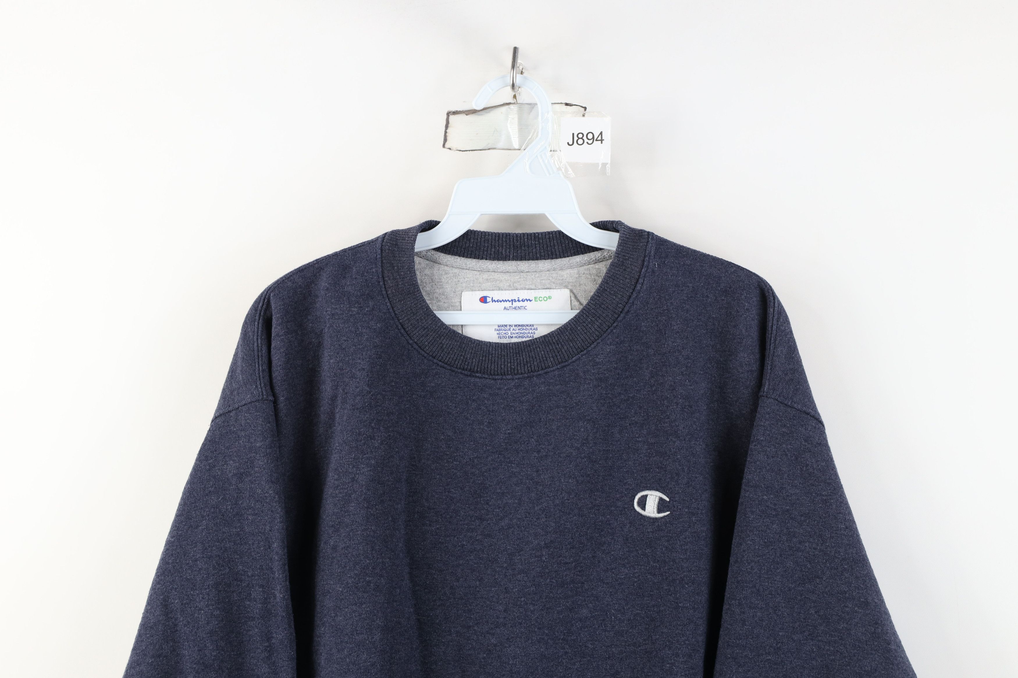 Champion Vintage Y2K Champion Crewneck Sweatshirt Heather Blue Size US L / EU 52-54 / 3 - 2 Thumbnail