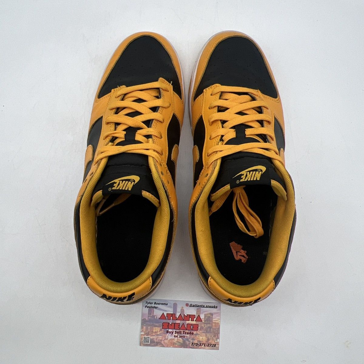 Nike Nike dunk low goldenrod Size US 12 / EU 45 - 6 Thumbnail