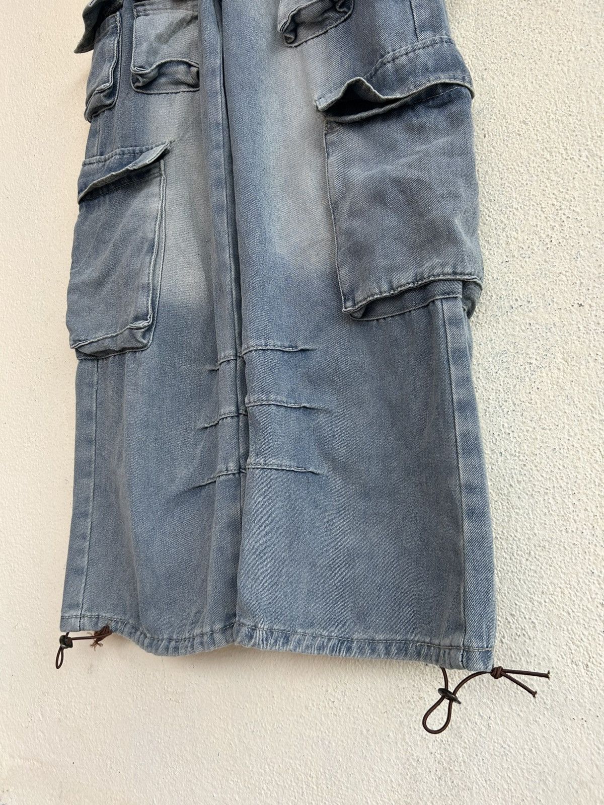 Seditionaries Diavel Multi Pockets Baggy Denim Size 24" / US 00 / IT 34 - 4 Thumbnail