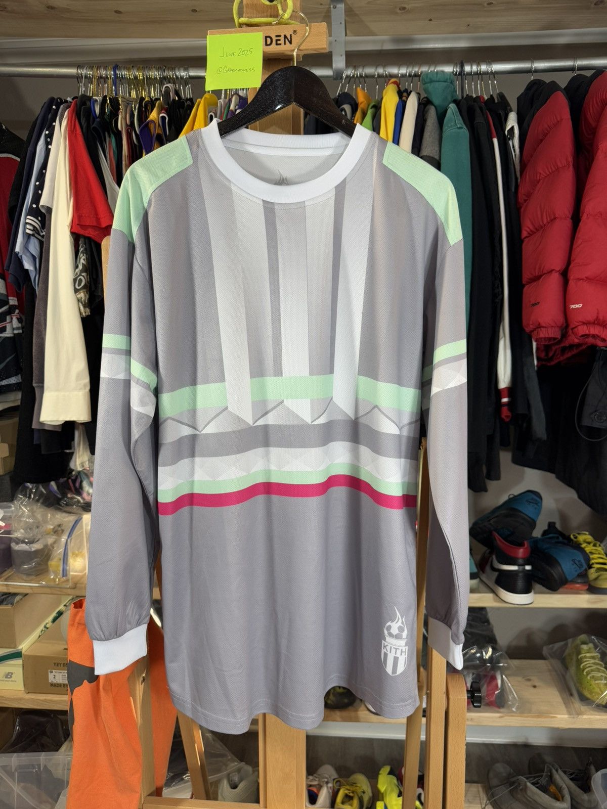 Kith × Ronnie Fieg KITH 2014 World Cup Rare Goalie Jersey +NEW+ Large Size US L / EU 52-54 / 3 - 2 Thumbnail